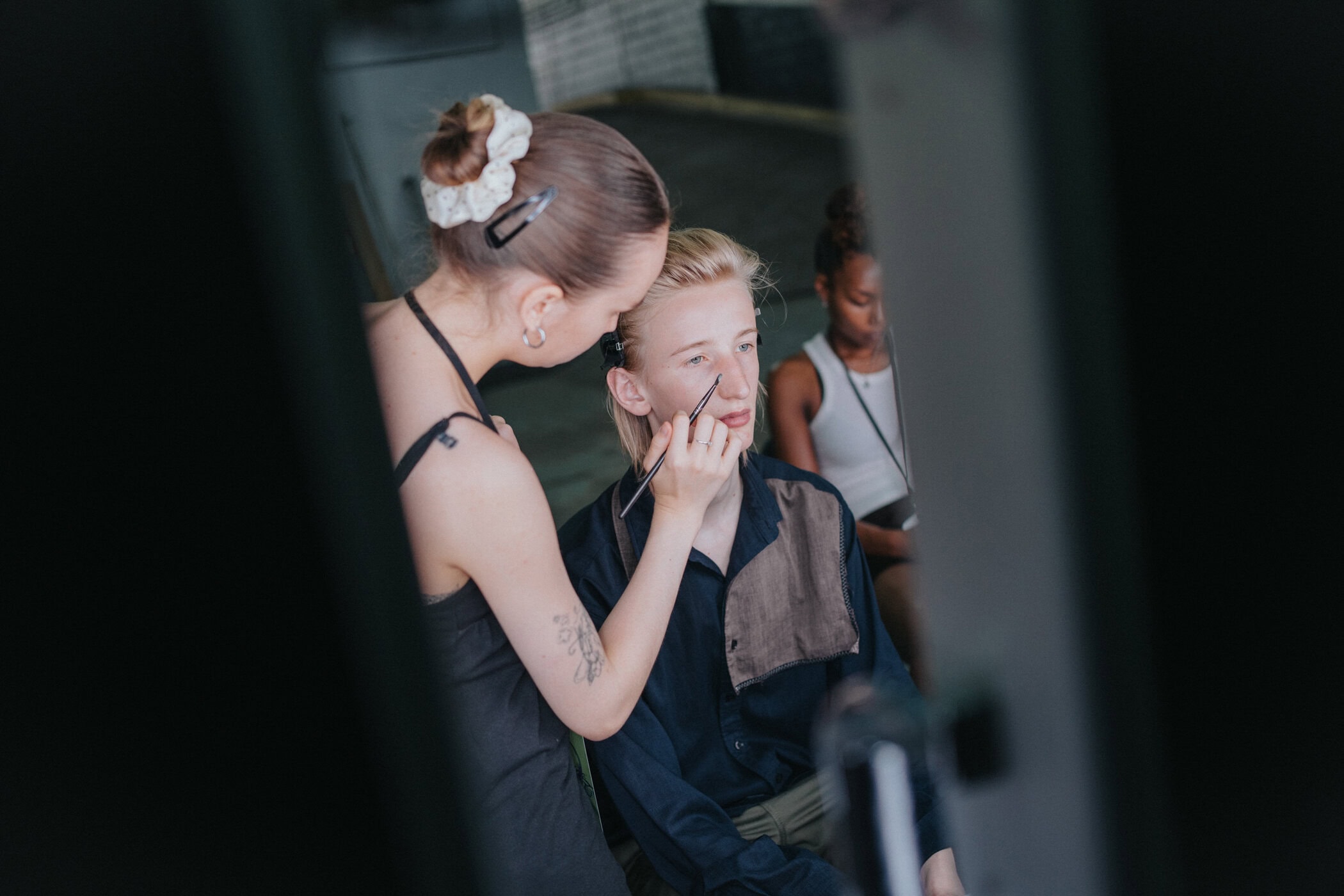 Kolor Spring 2027 Men's Fashion Show Backstage