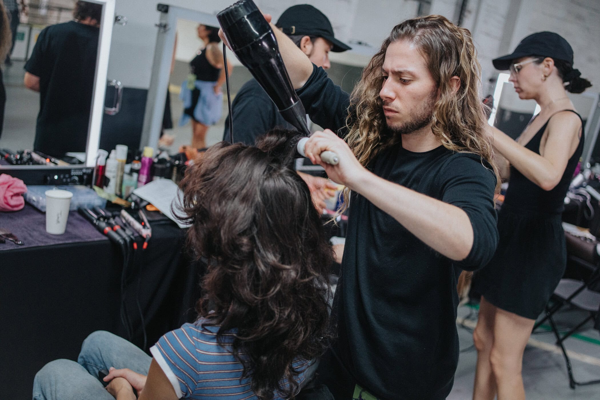 Kolor Spring 2027 Men's Fashion Show Backstage