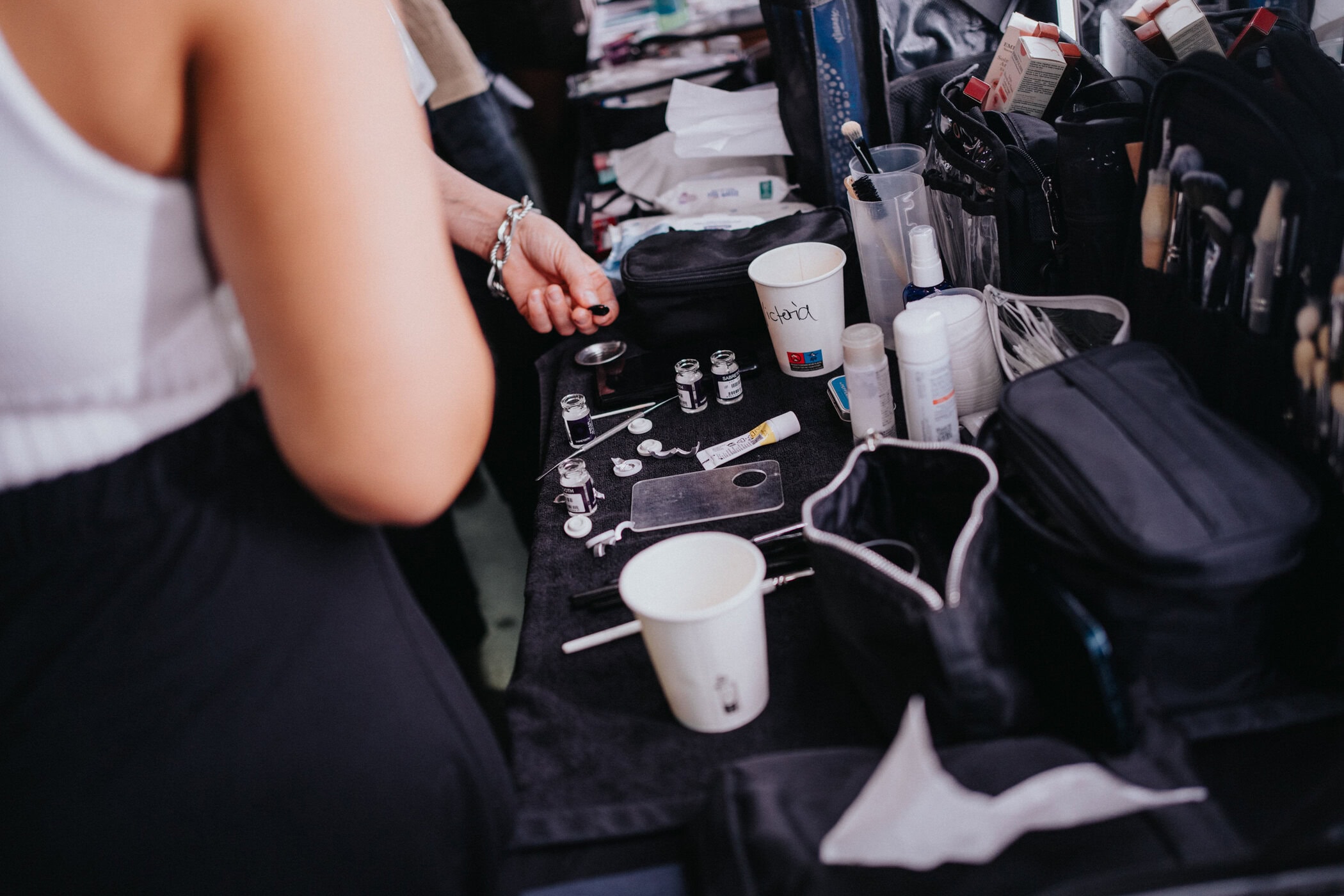 Kolor Spring 2027 Men's Fashion Show Backstage