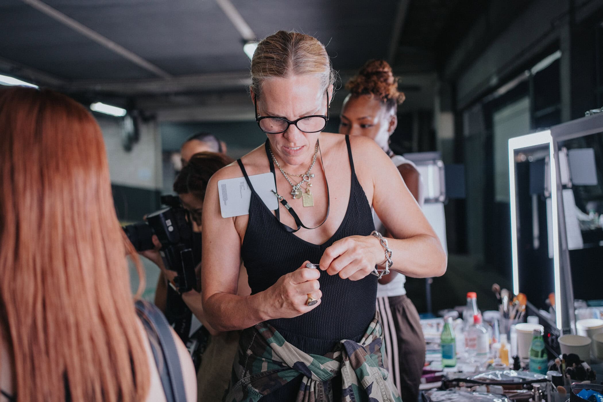 Kolor Spring 2027 Men's Fashion Show Backstage