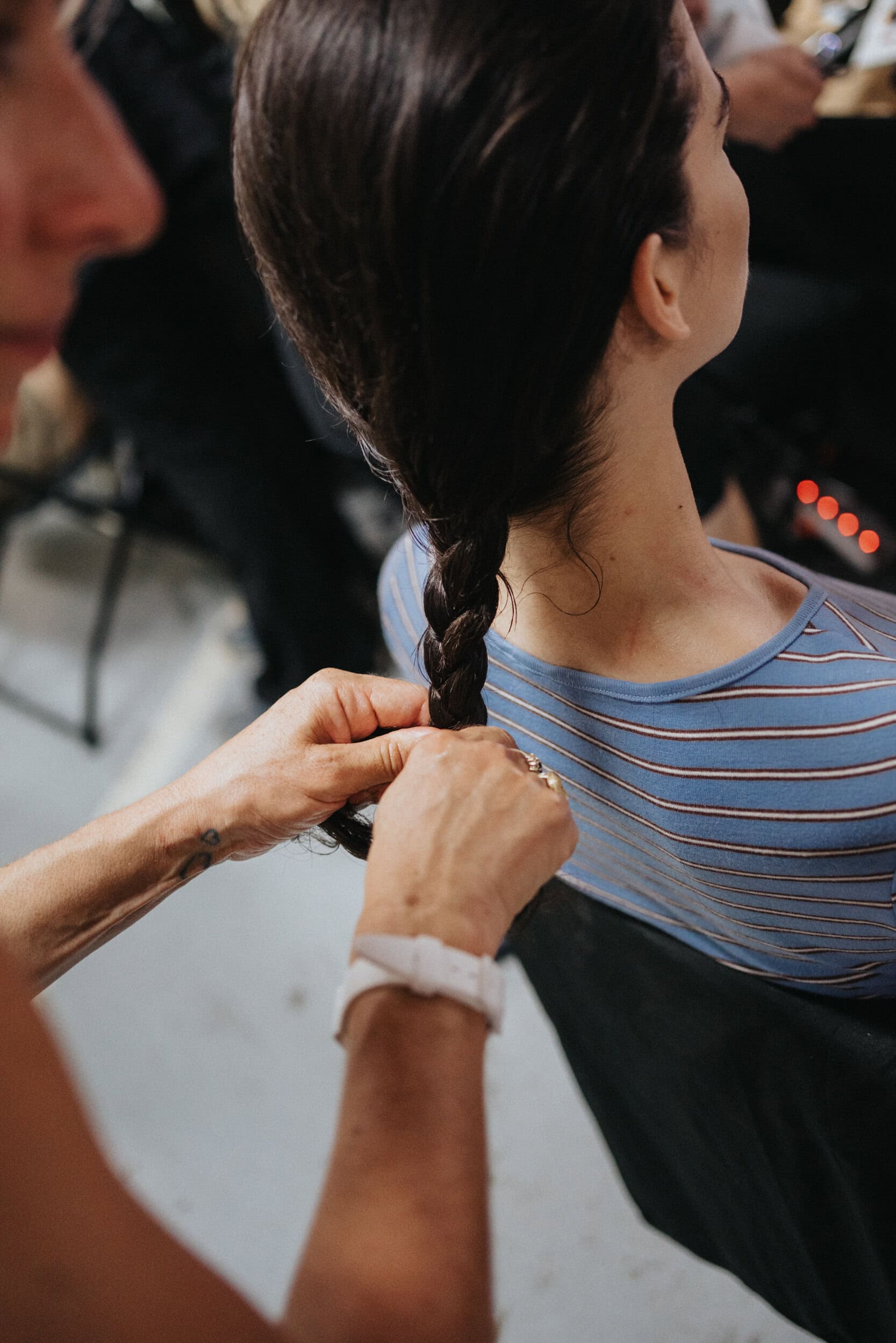 Kolor Spring 2027 Men's Fashion Show Backstage