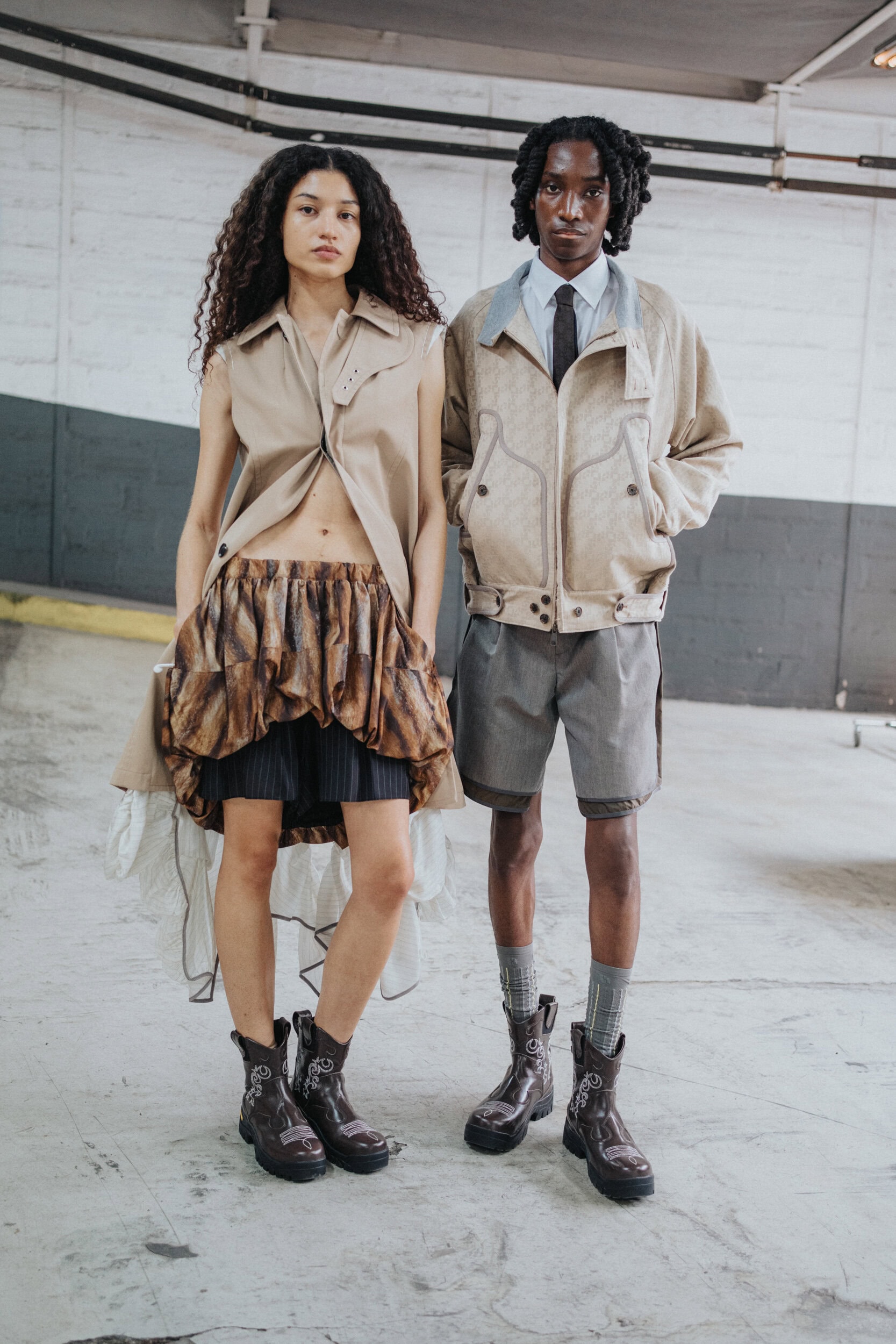 Kolor Spring 2027 Men's Fashion Show Backstage