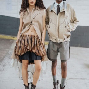 Kolor Spring 2027 Men's Fashion Show Backstage