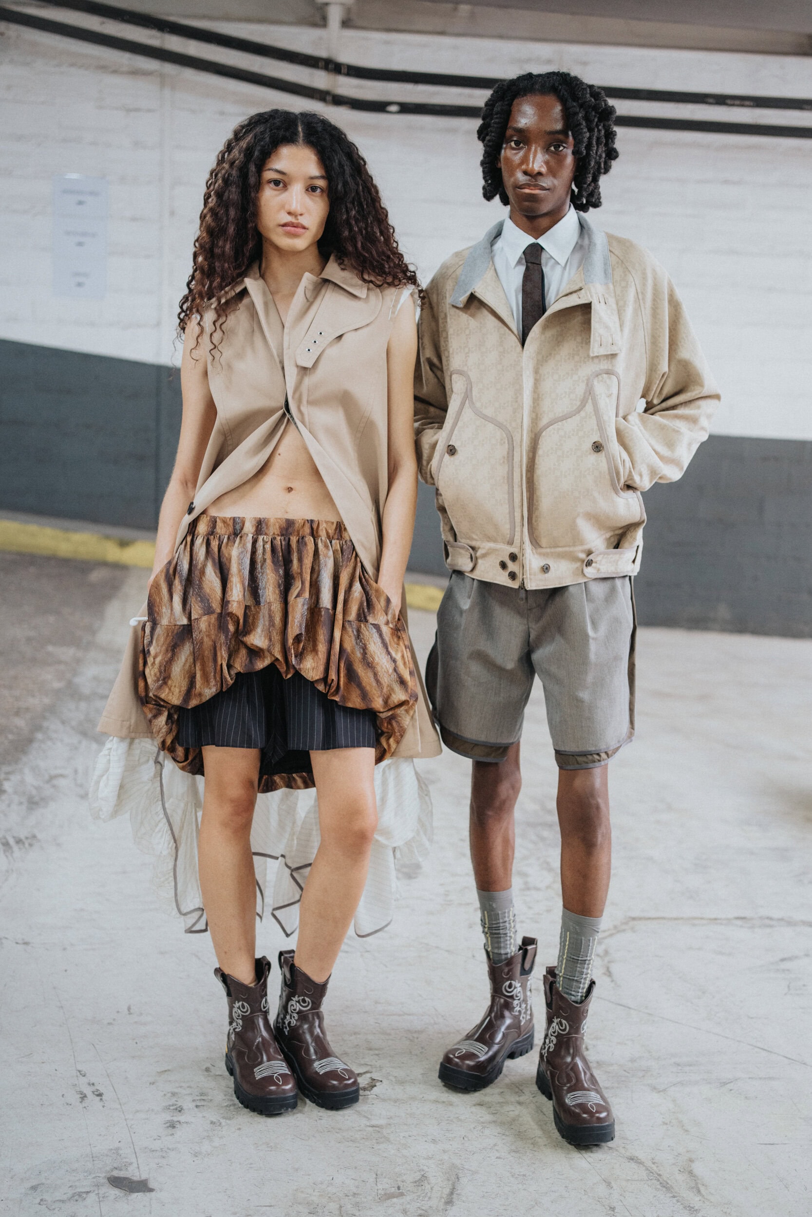 Kolor Spring 2027 Men's Fashion Show Backstage