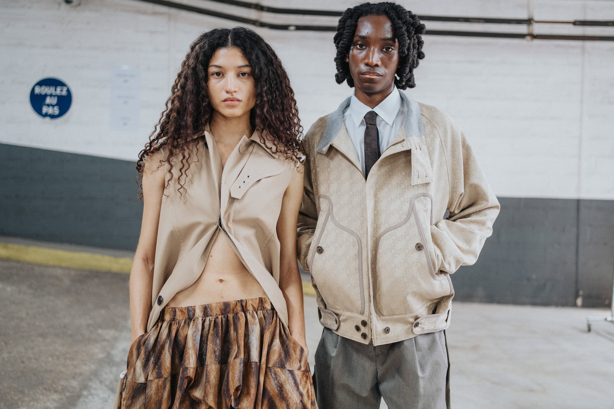 Kolor Spring 2027 Men's Fashion Show Backstage