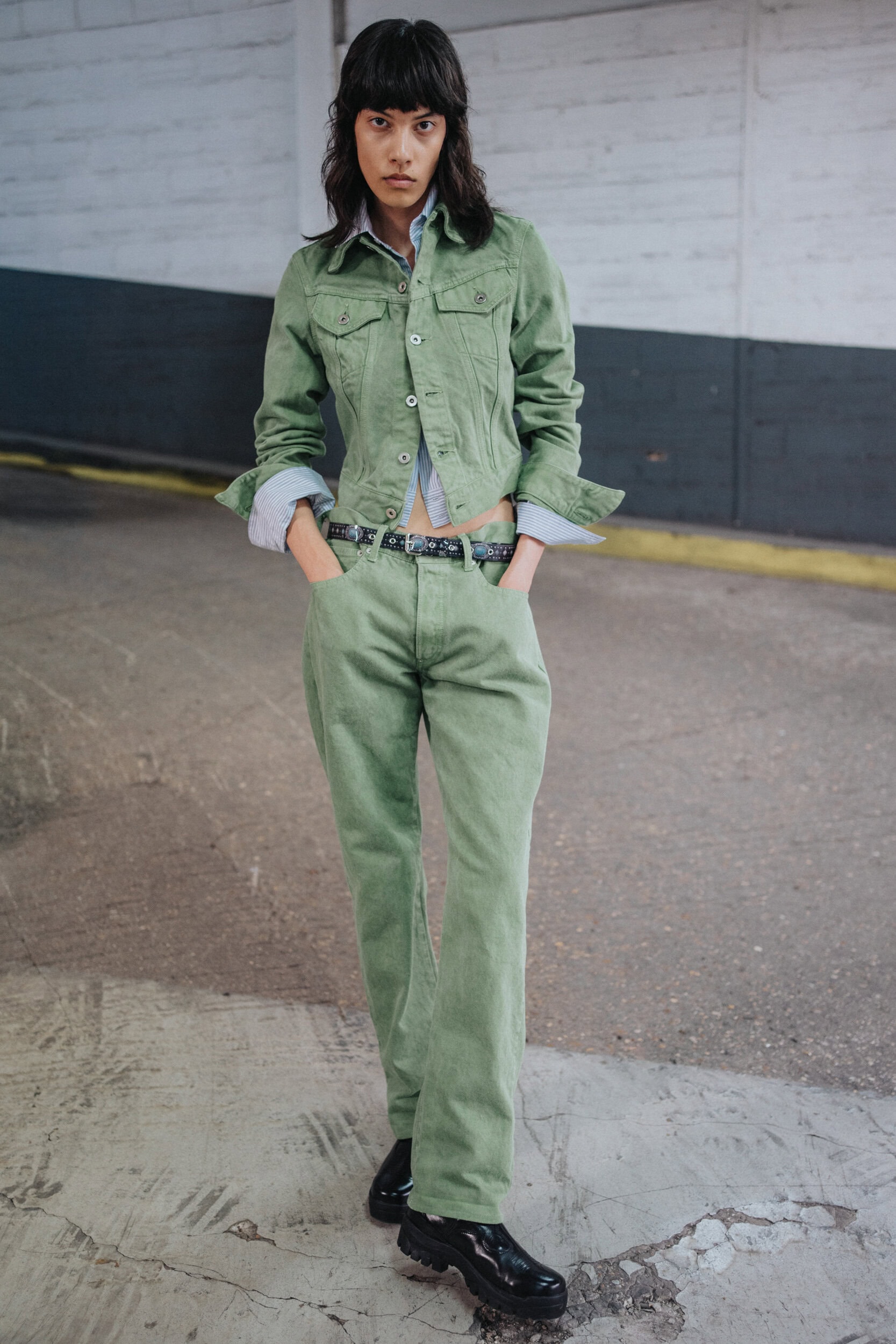 Kolor Spring 2027 Men's Fashion Show Backstage