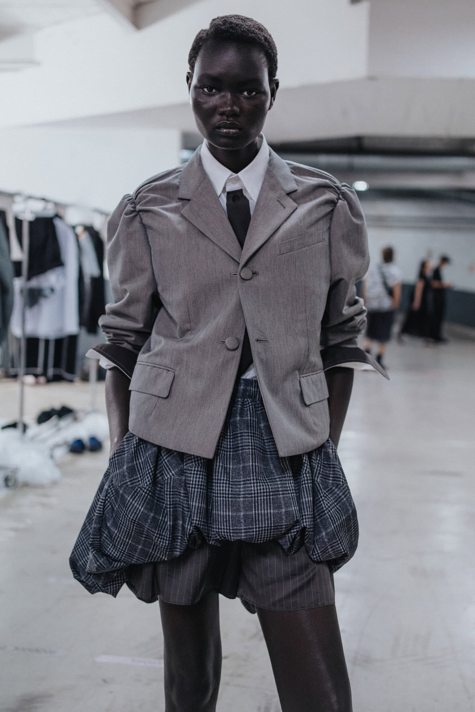 Kolor Spring 2027 Men's Fashion Show Backstage