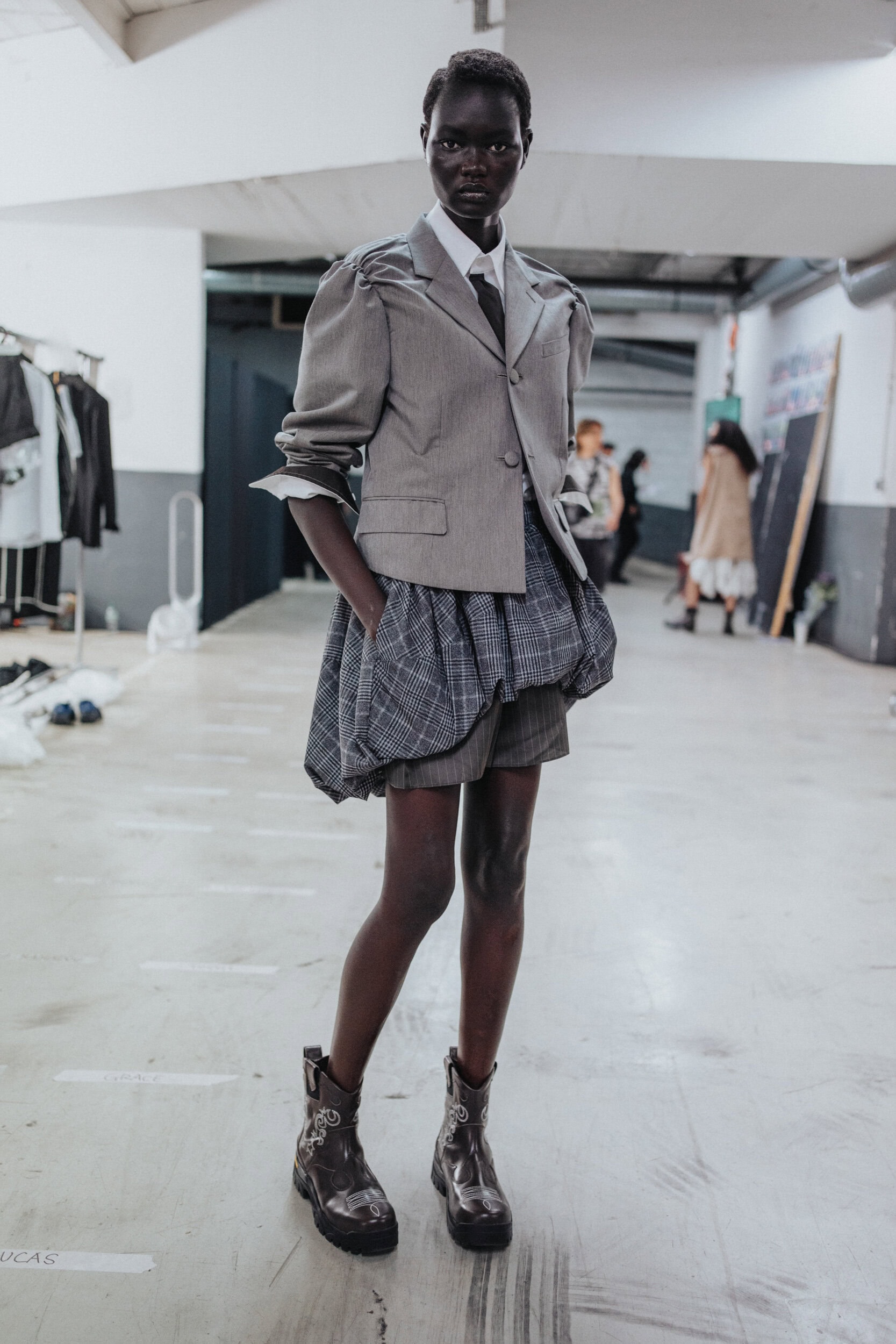 Kolor Spring 2027 Men's Fashion Show Backstage