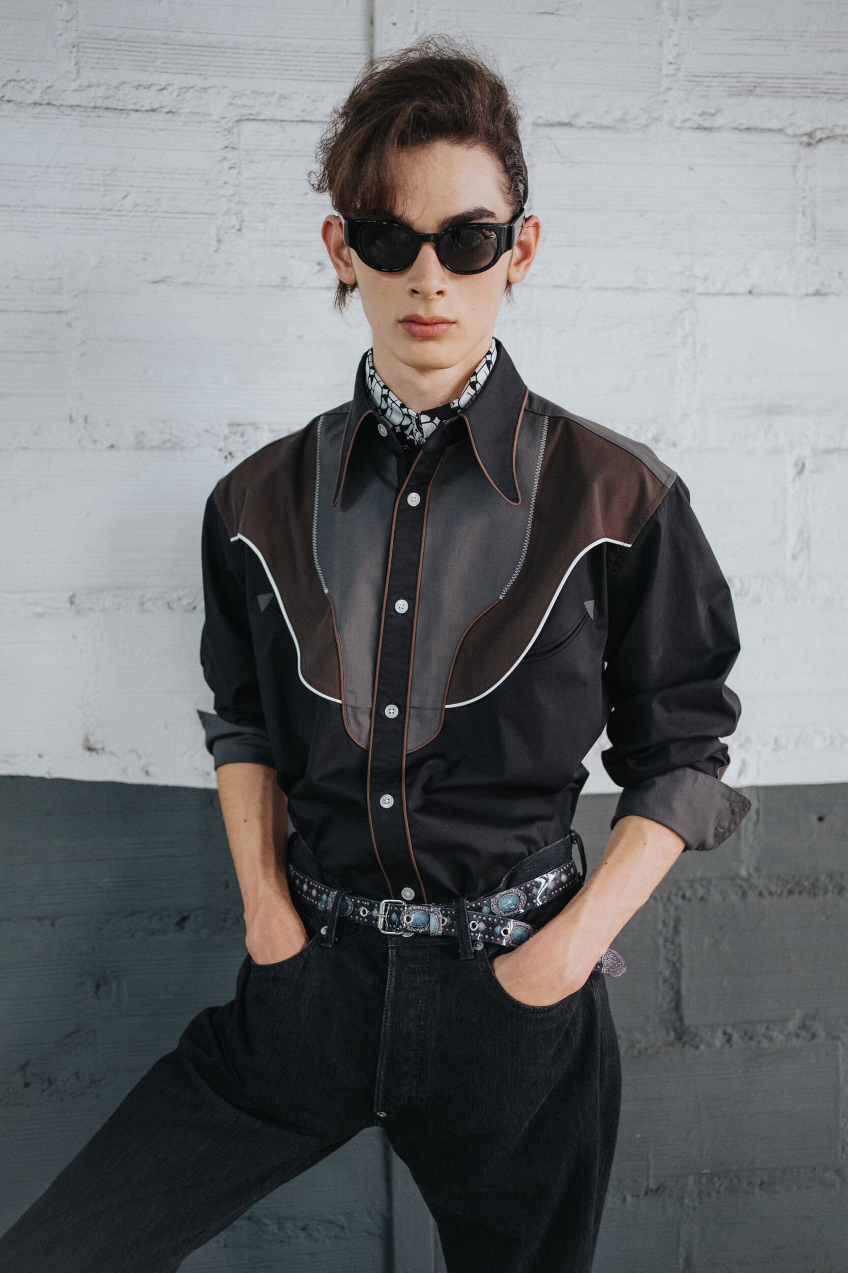 Kolor Spring 2027 Men's Fashion Show Backstage