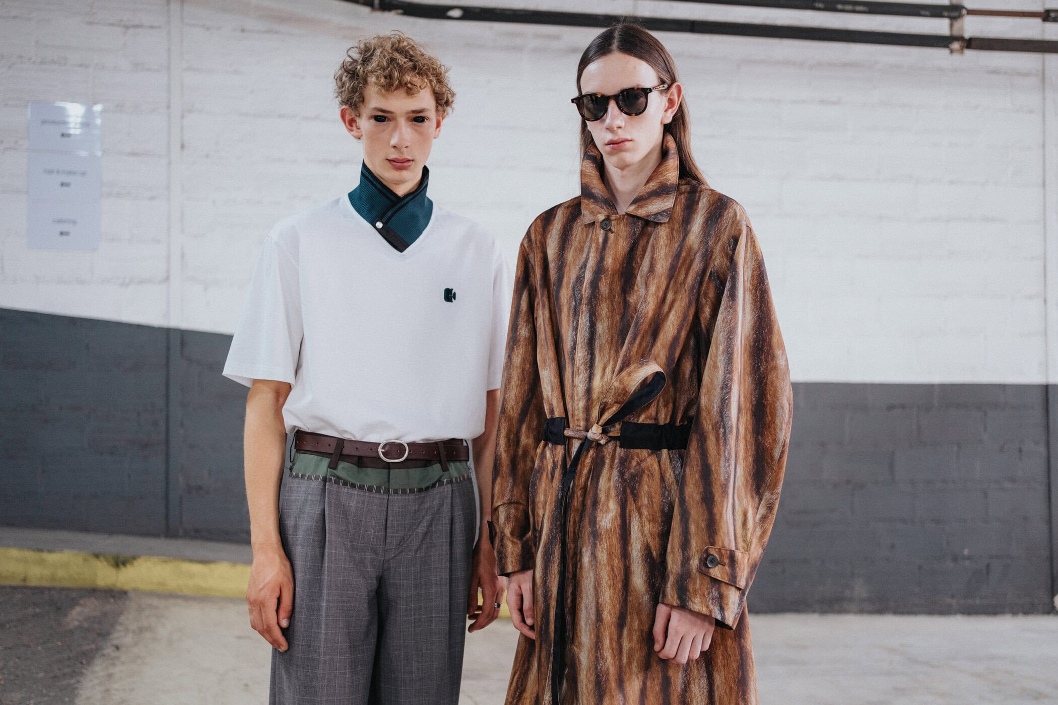 Kolor Spring 2027 Men's Fashion Show Backstage