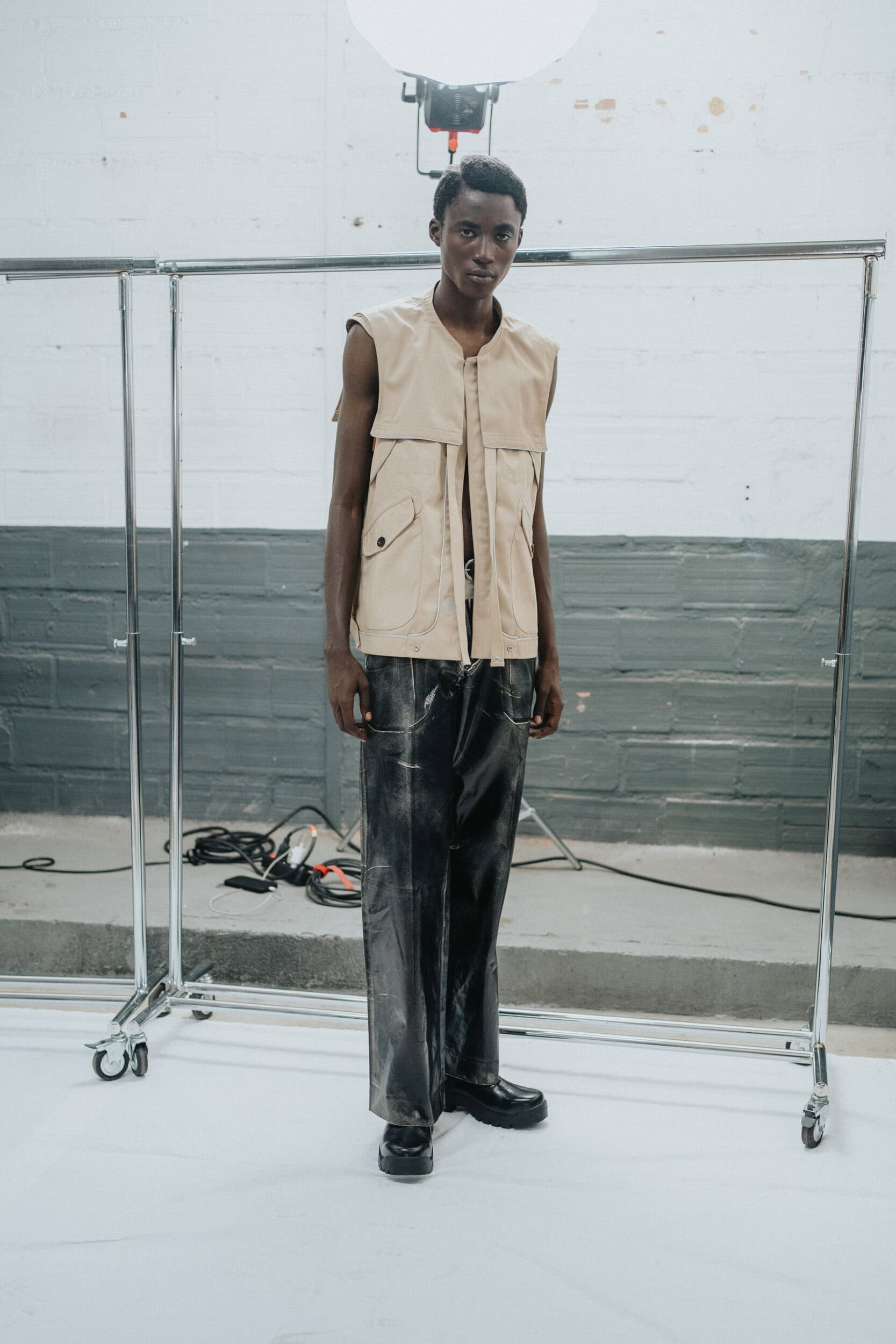 Kolor Spring 2027 Men's Fashion Show Backstage
