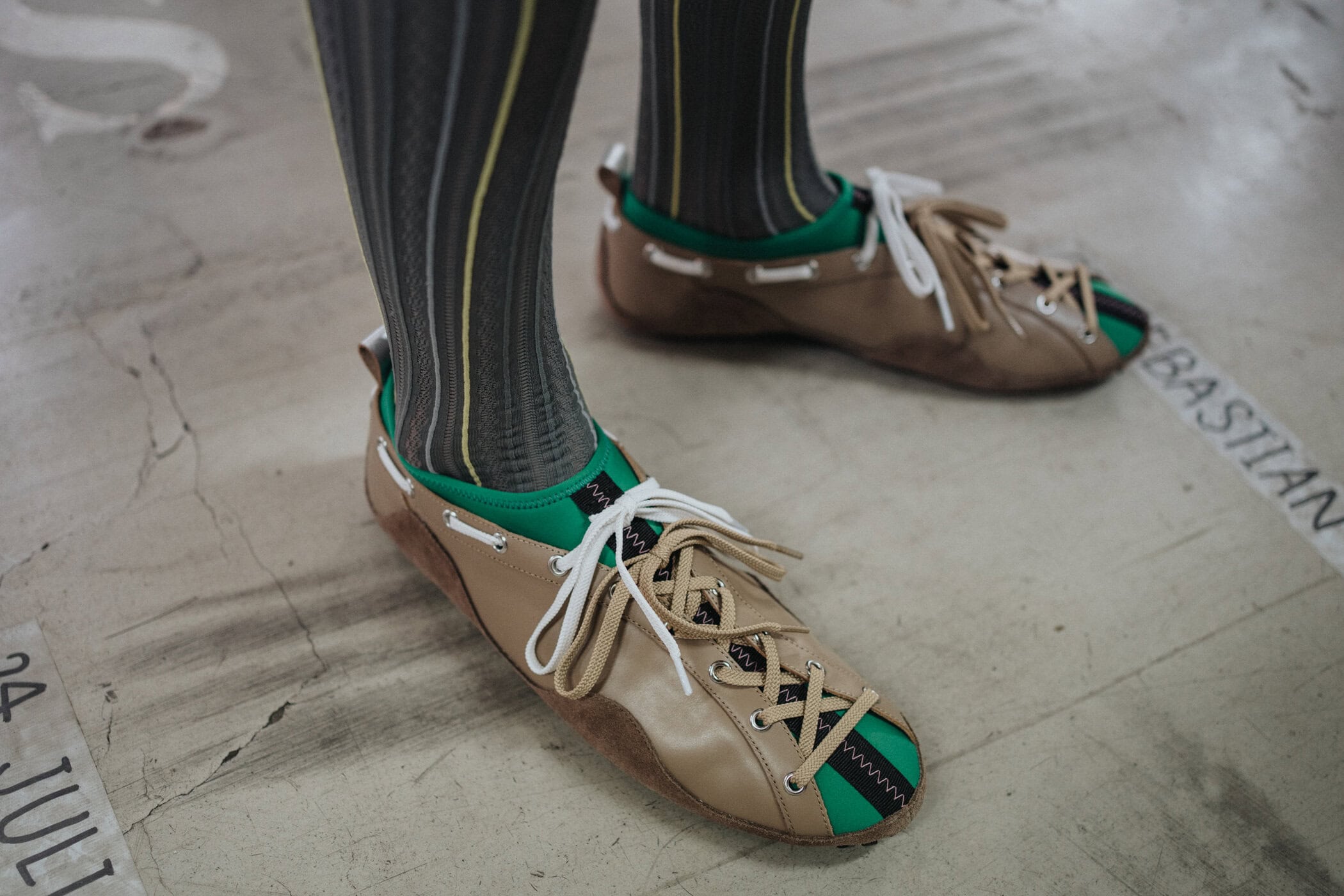Kolor Spring 2027 Men's Fashion Show Backstage