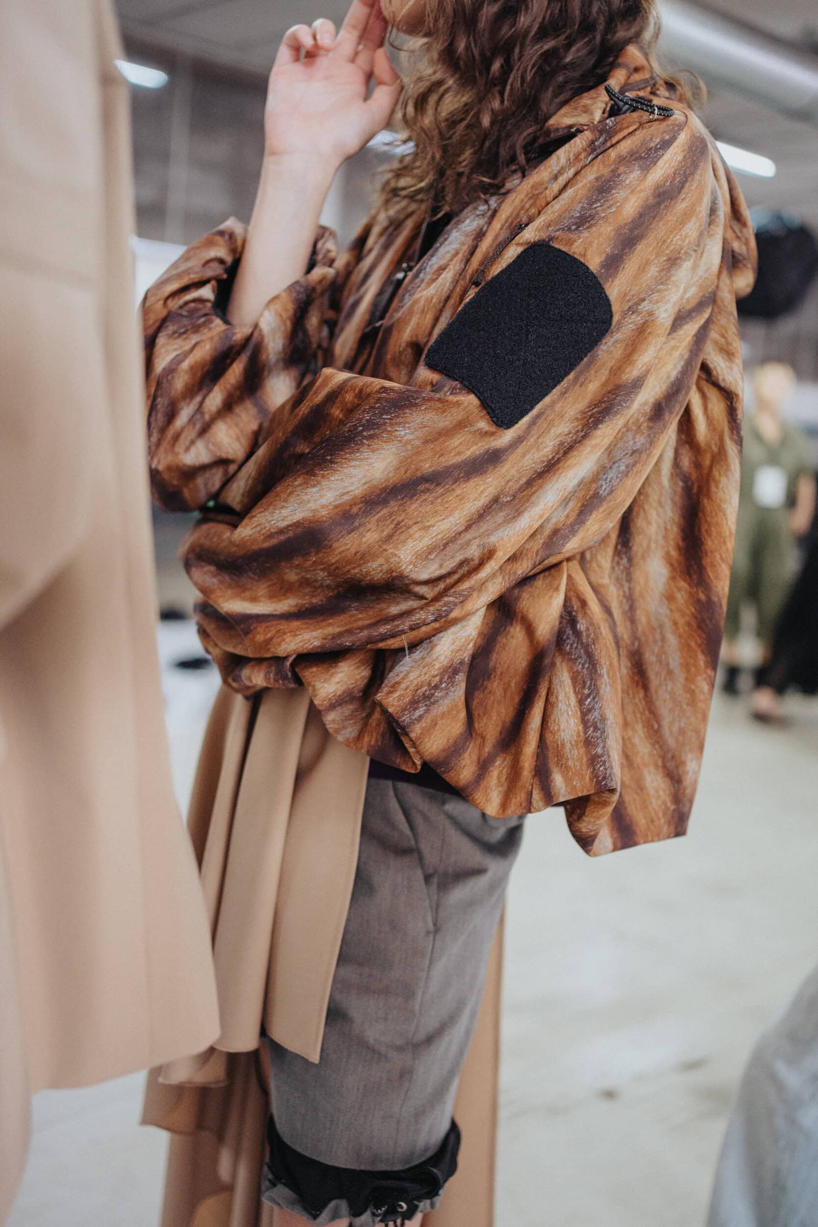 Kolor Spring 2027 Men's Fashion Show Backstage