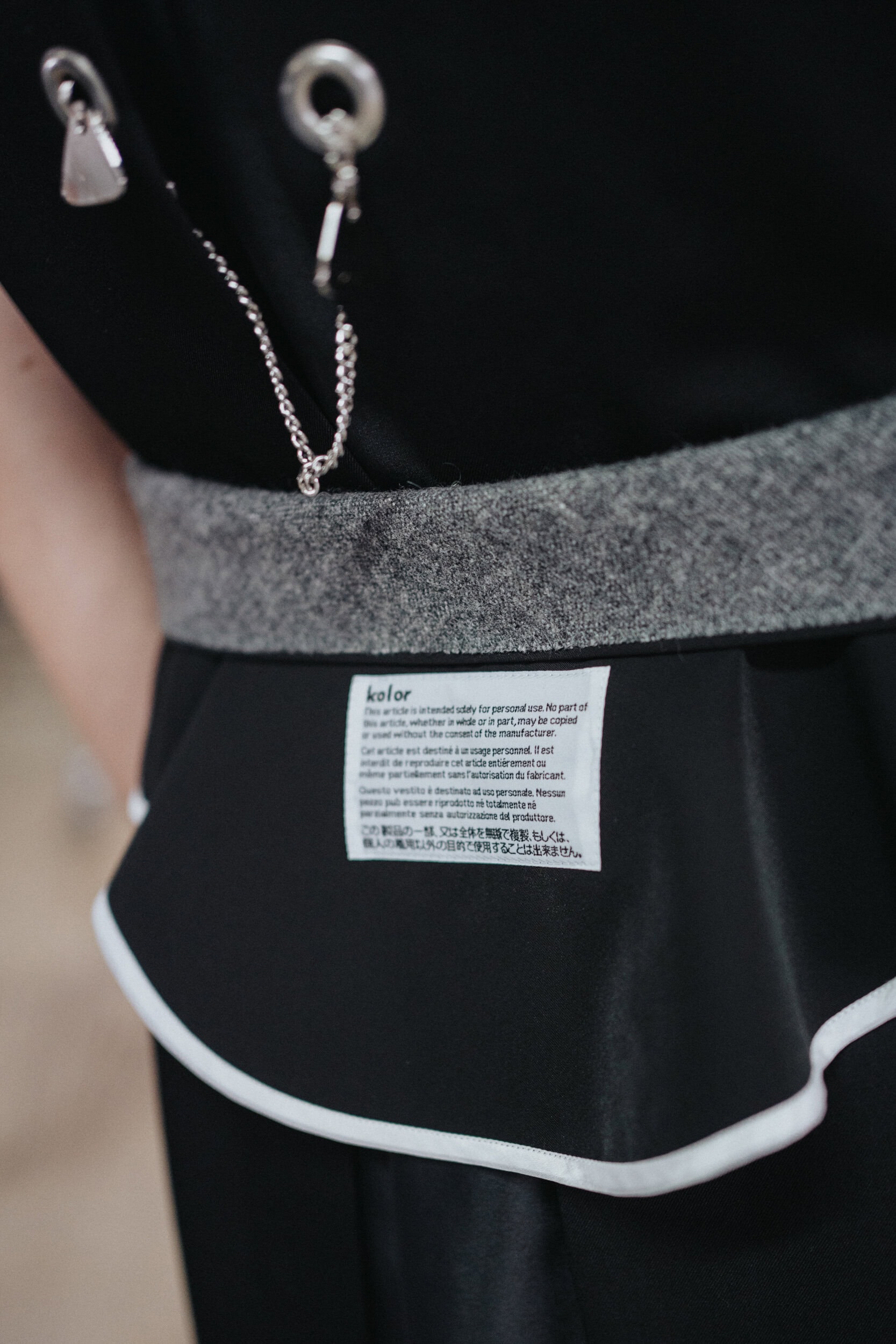 Kolor Spring 2027 Men's Fashion Show Backstage