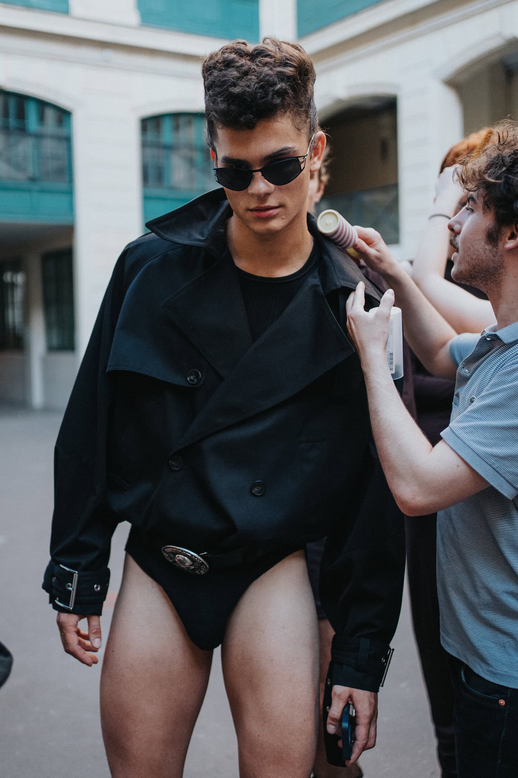 Lgn Louis Gabriel Nouchi Spring 2027 Men's Fashion Show Backstage