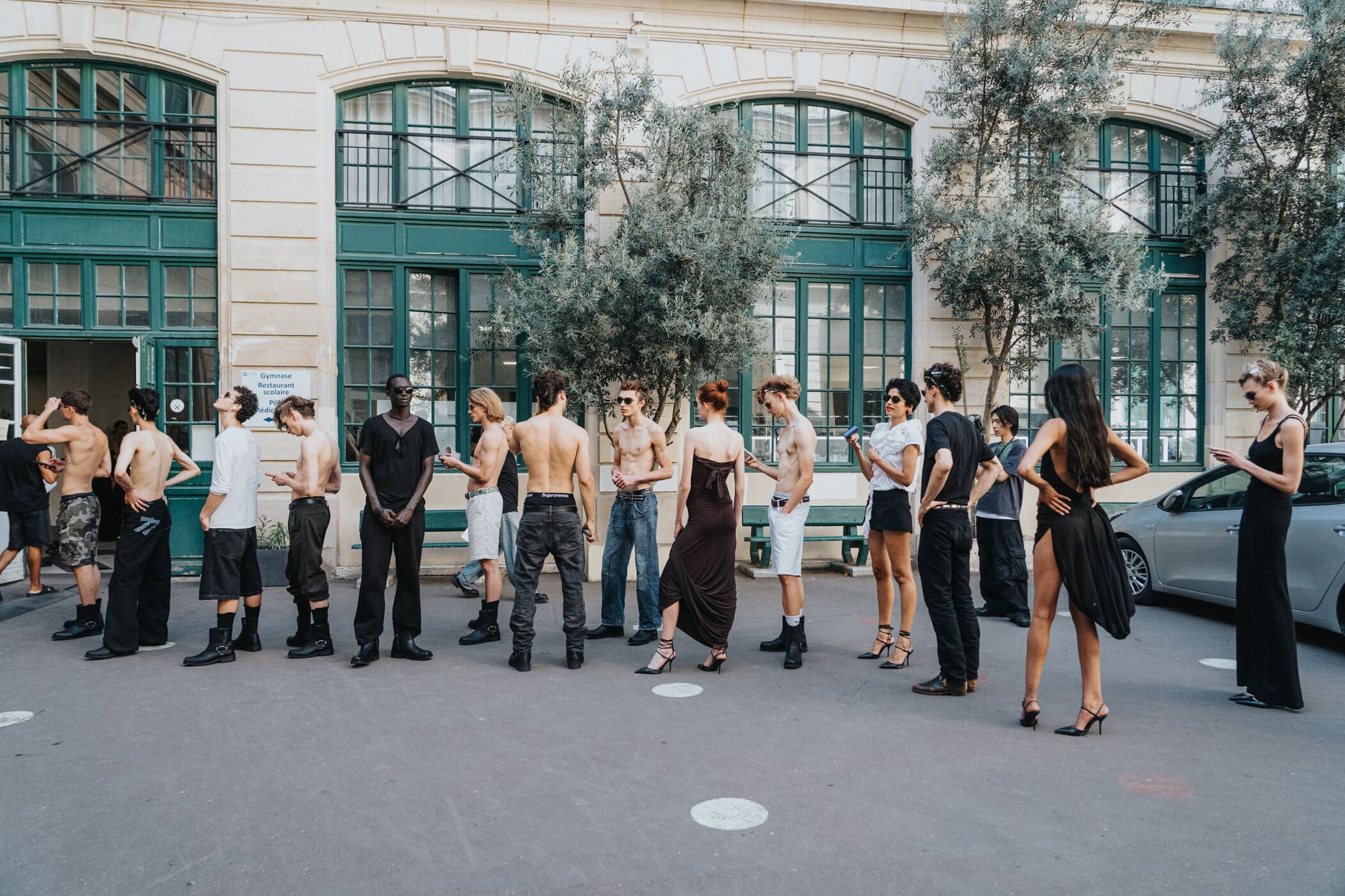 Lgn Louis Gabriel Nouchi Spring 2027 Men's Fashion Show Backstage