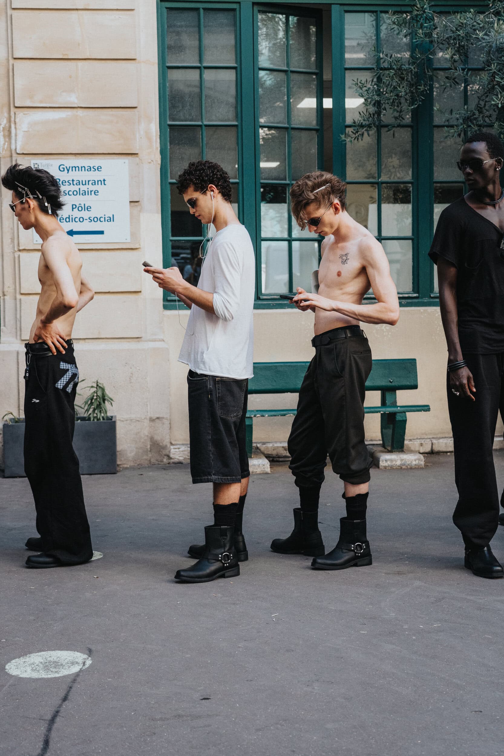 Lgn Louis Gabriel Nouchi Spring 2027 Men's Fashion Show Backstage