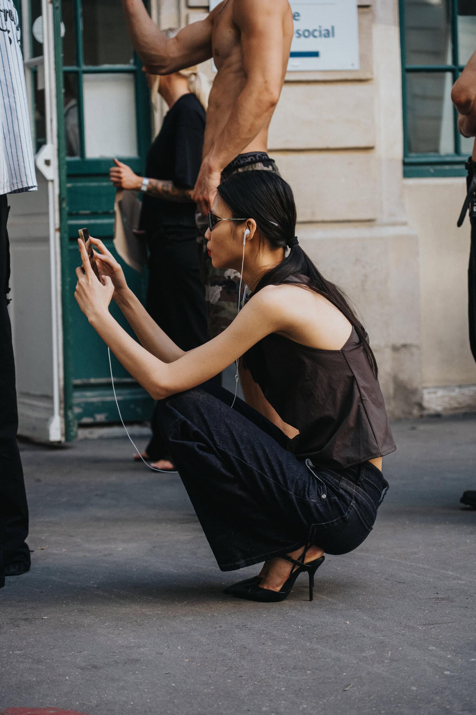 Lgn Louis Gabriel Nouchi Spring 2027 Men's Fashion Show Backstage