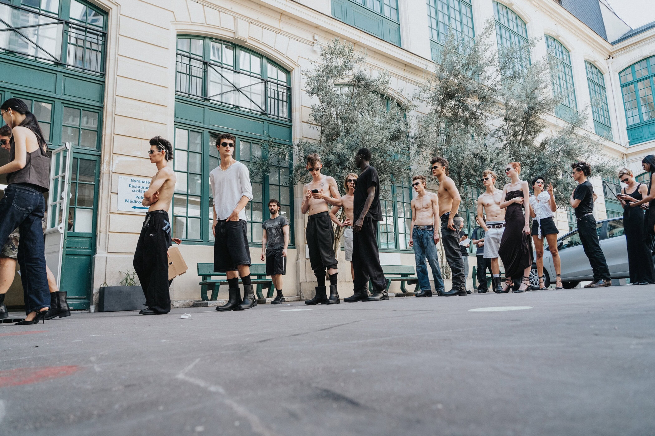 Lgn Louis Gabriel Nouchi Spring 2027 Men's Fashion Show Backstage
