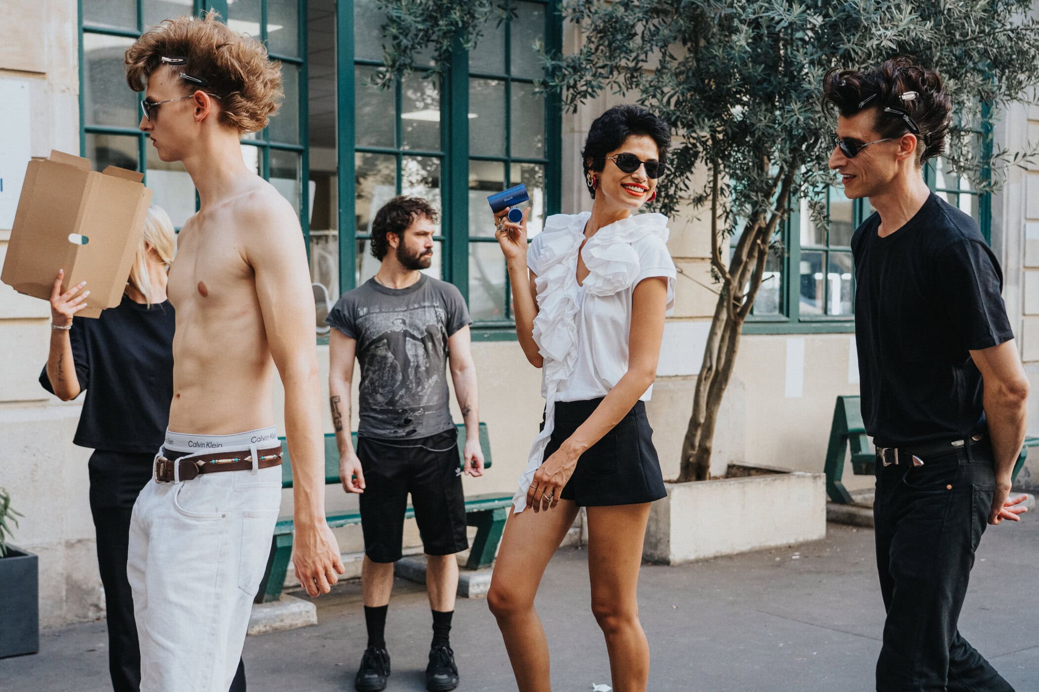 Lgn Louis Gabriel Nouchi Spring 2027 Men's Fashion Show Backstage