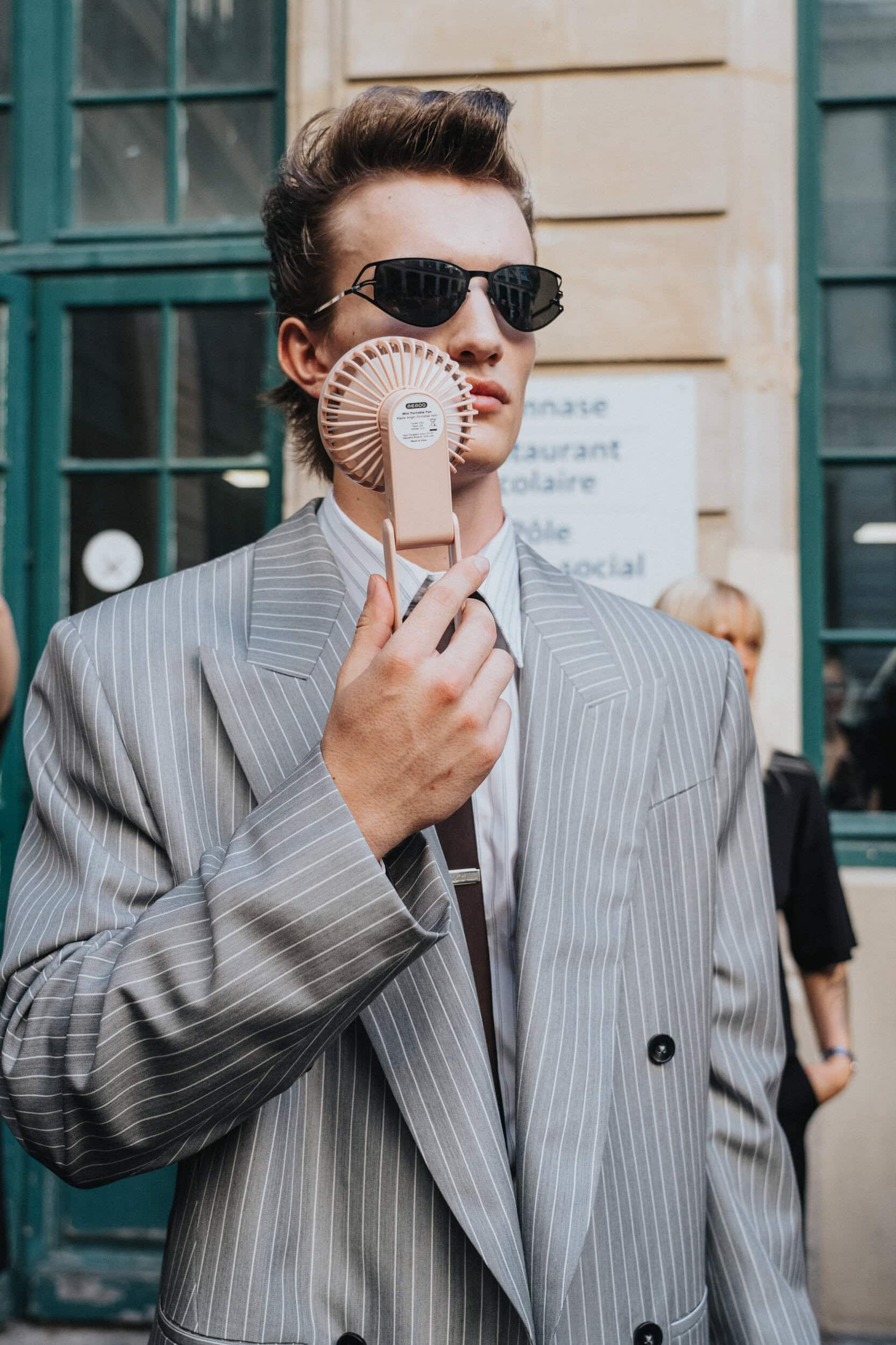 Lgn Louis Gabriel Nouchi Spring 2027 Men's Fashion Show Backstage