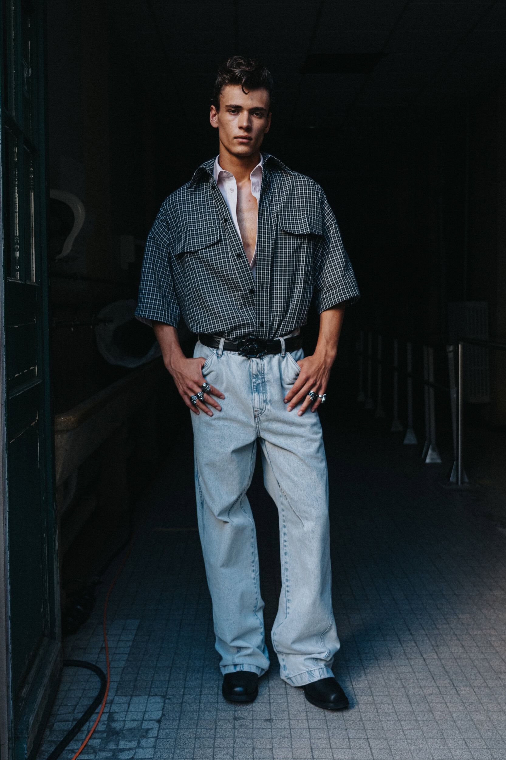 Lgn Louis Gabriel Nouchi Spring 2027 Men's Fashion Show Backstage