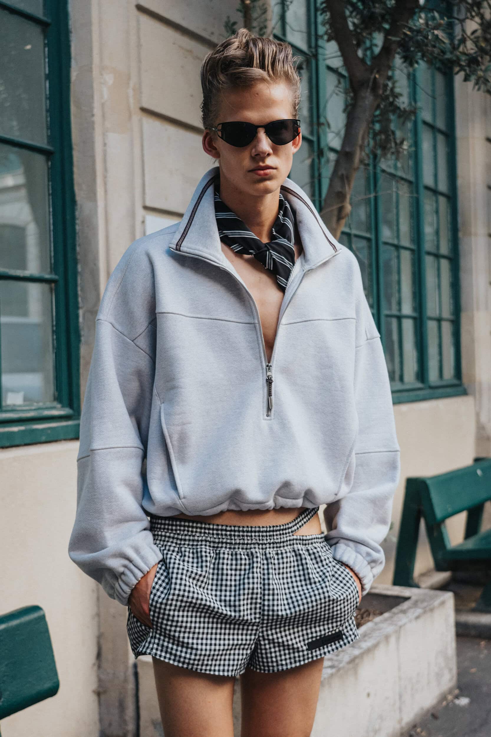 Lgn Louis Gabriel Nouchi Spring 2027 Men's Fashion Show Backstage