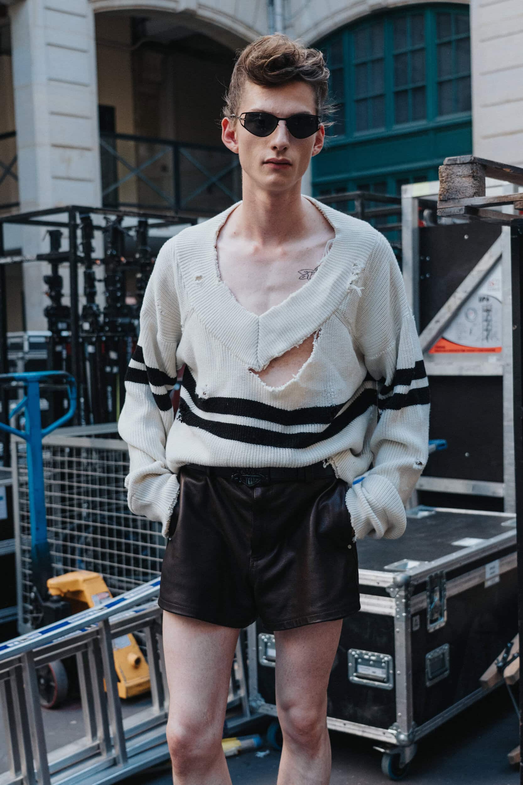Lgn Louis Gabriel Nouchi Spring 2027 Men's Fashion Show Backstage