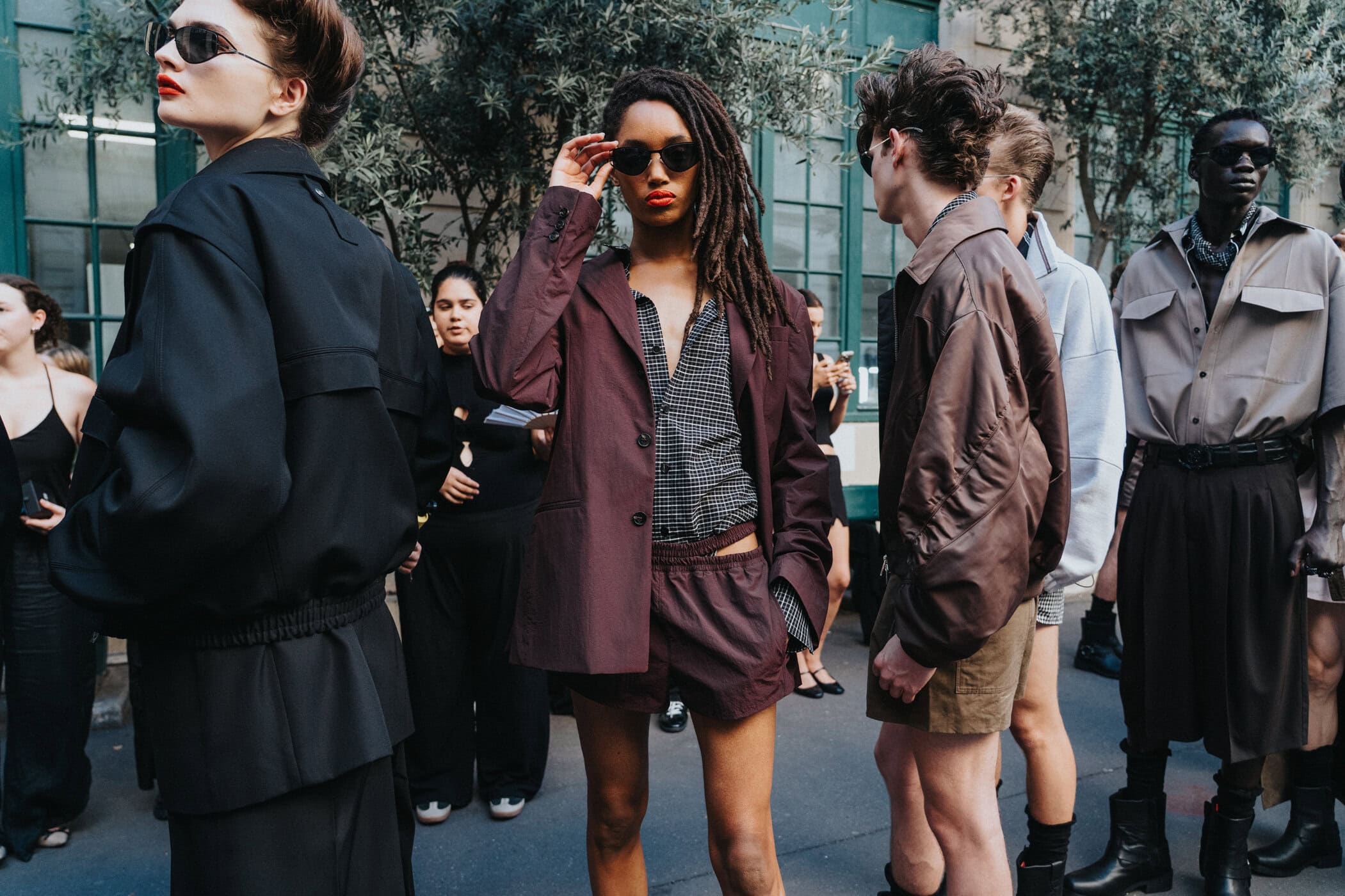 Lgn Louis Gabriel Nouchi Spring 2027 Men's Fashion Show Backstage