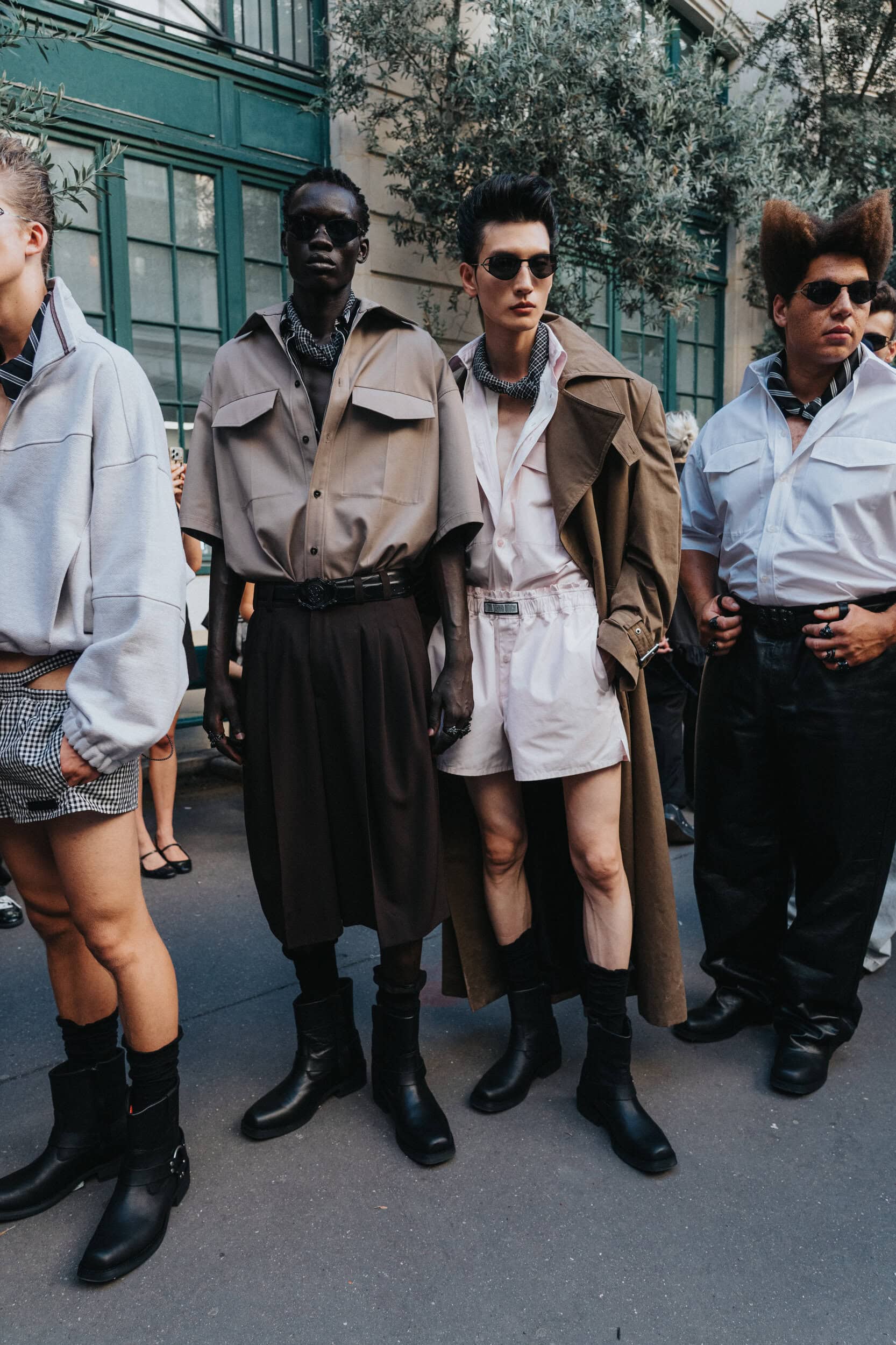 Lgn Louis Gabriel Nouchi Spring 2027 Men's Fashion Show Backstage