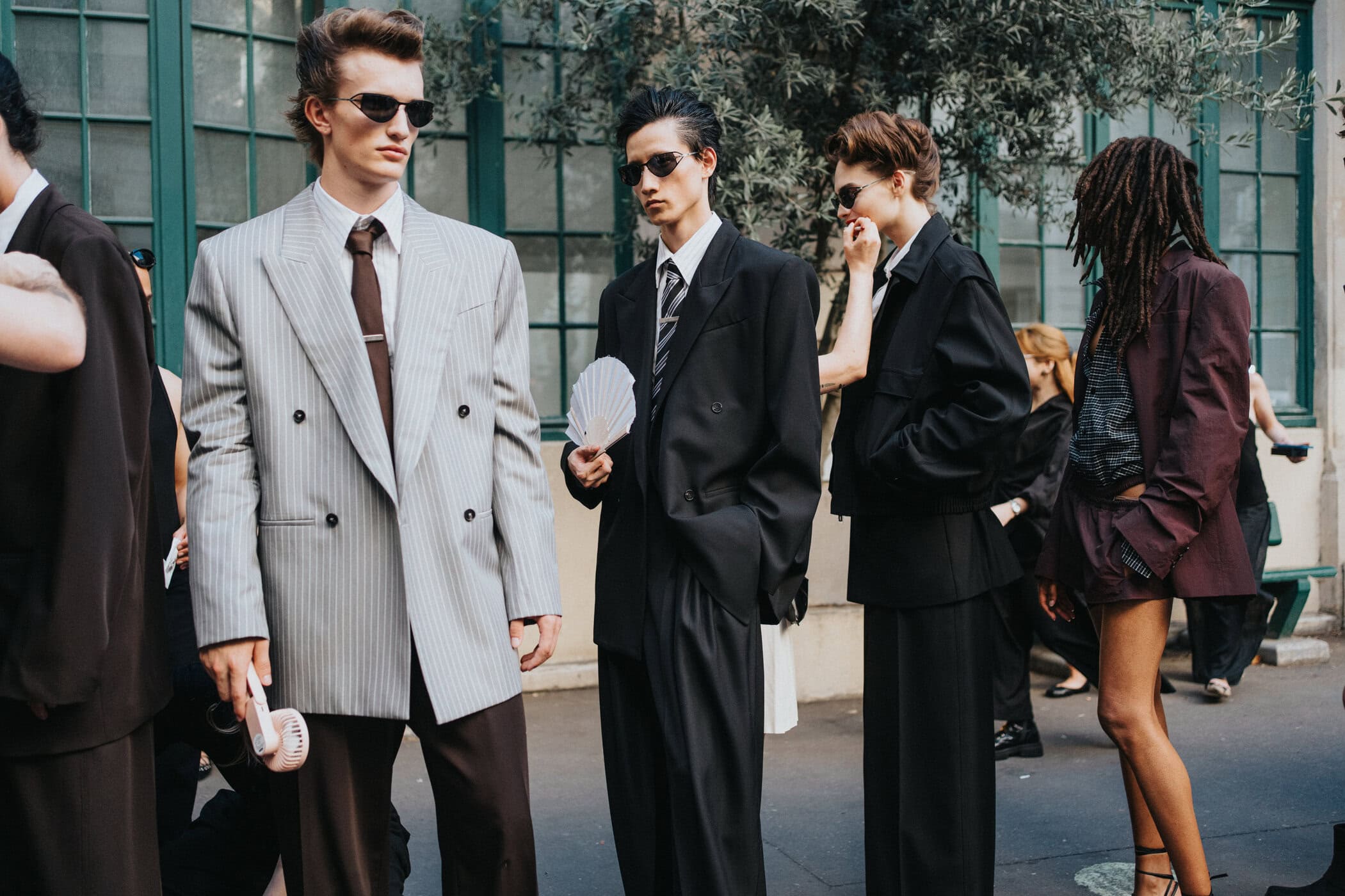 Lgn Louis Gabriel Nouchi Spring 2027 Men's Fashion Show Backstage