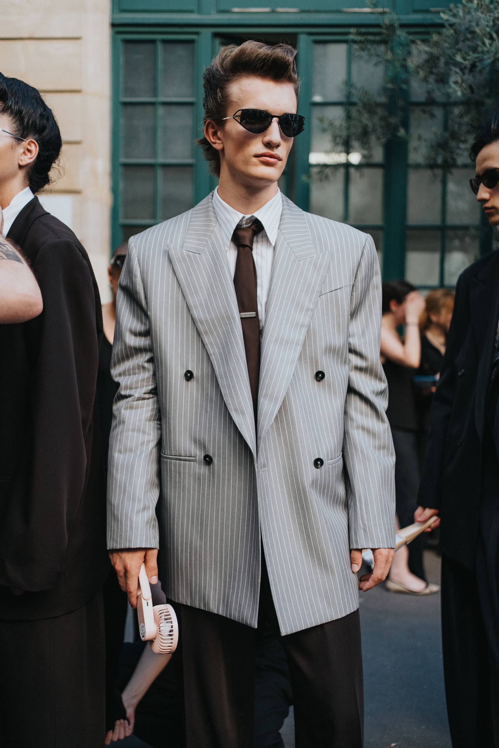 Lgn Louis Gabriel Nouchi Spring 2027 Men's Fashion Show Backstage