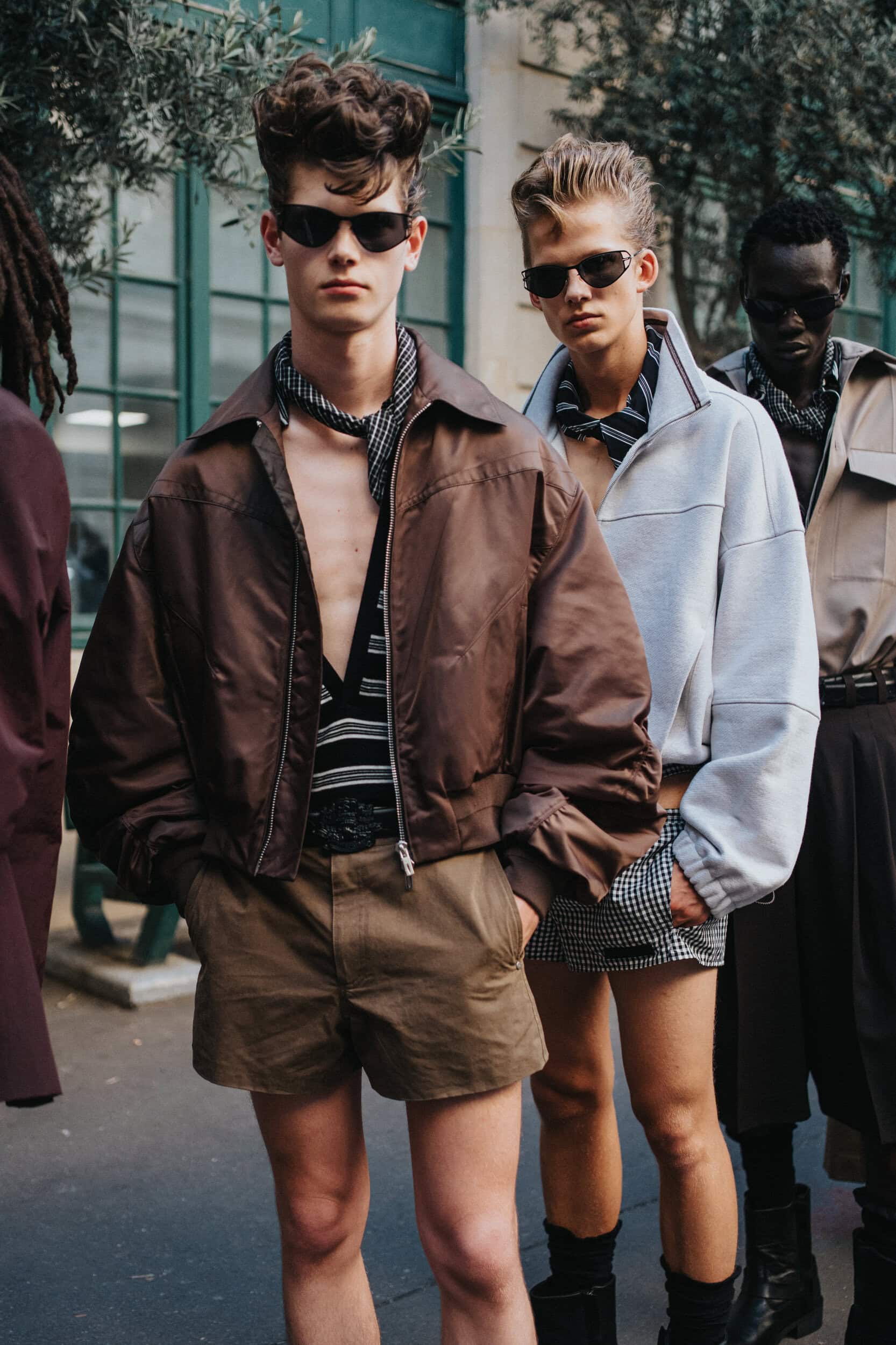 Lgn Louis Gabriel Nouchi Spring 2027 Men's Fashion Show Backstage