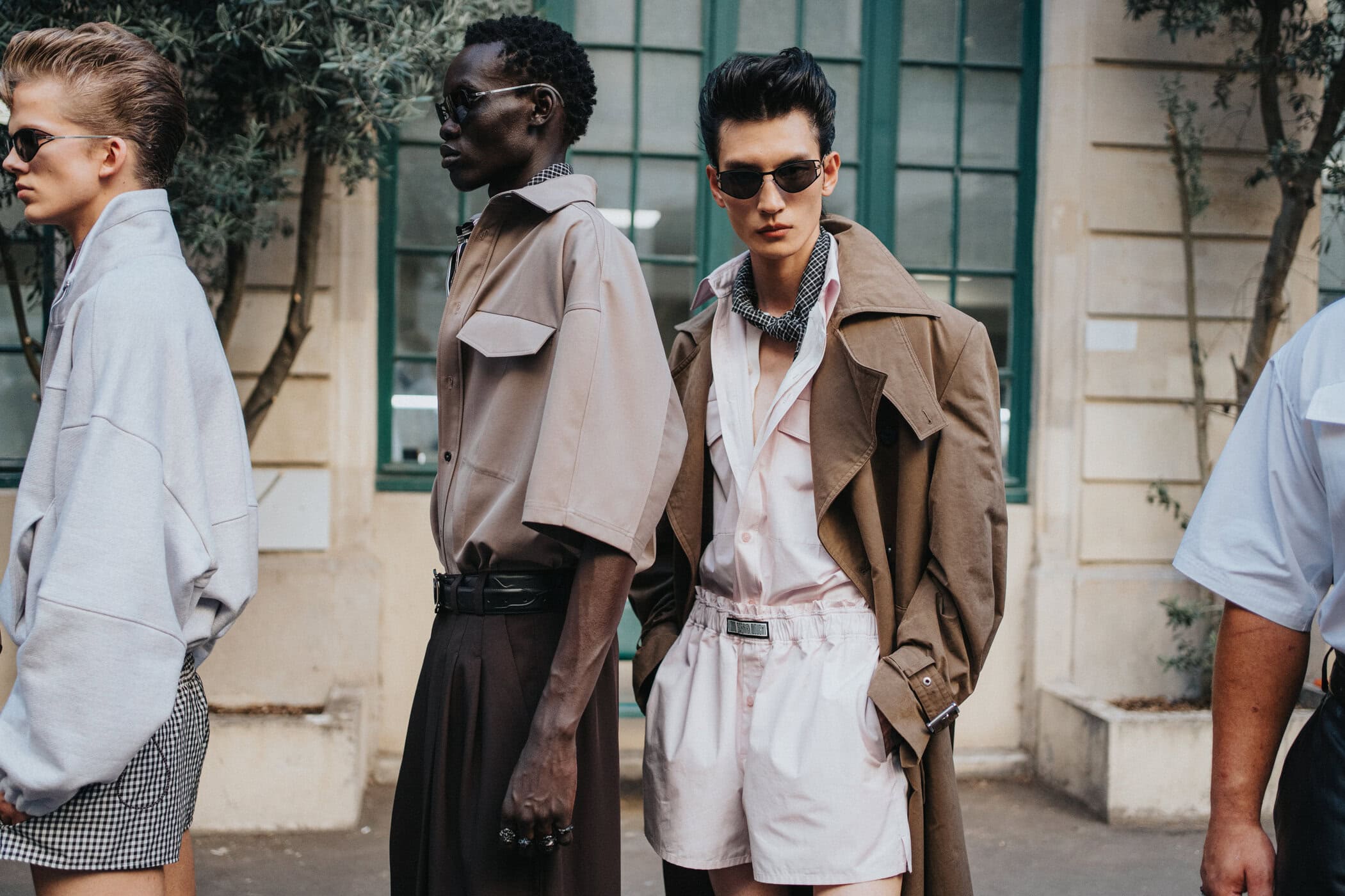 Lgn Louis Gabriel Nouchi Spring 2027 Men's Fashion Show Backstage
