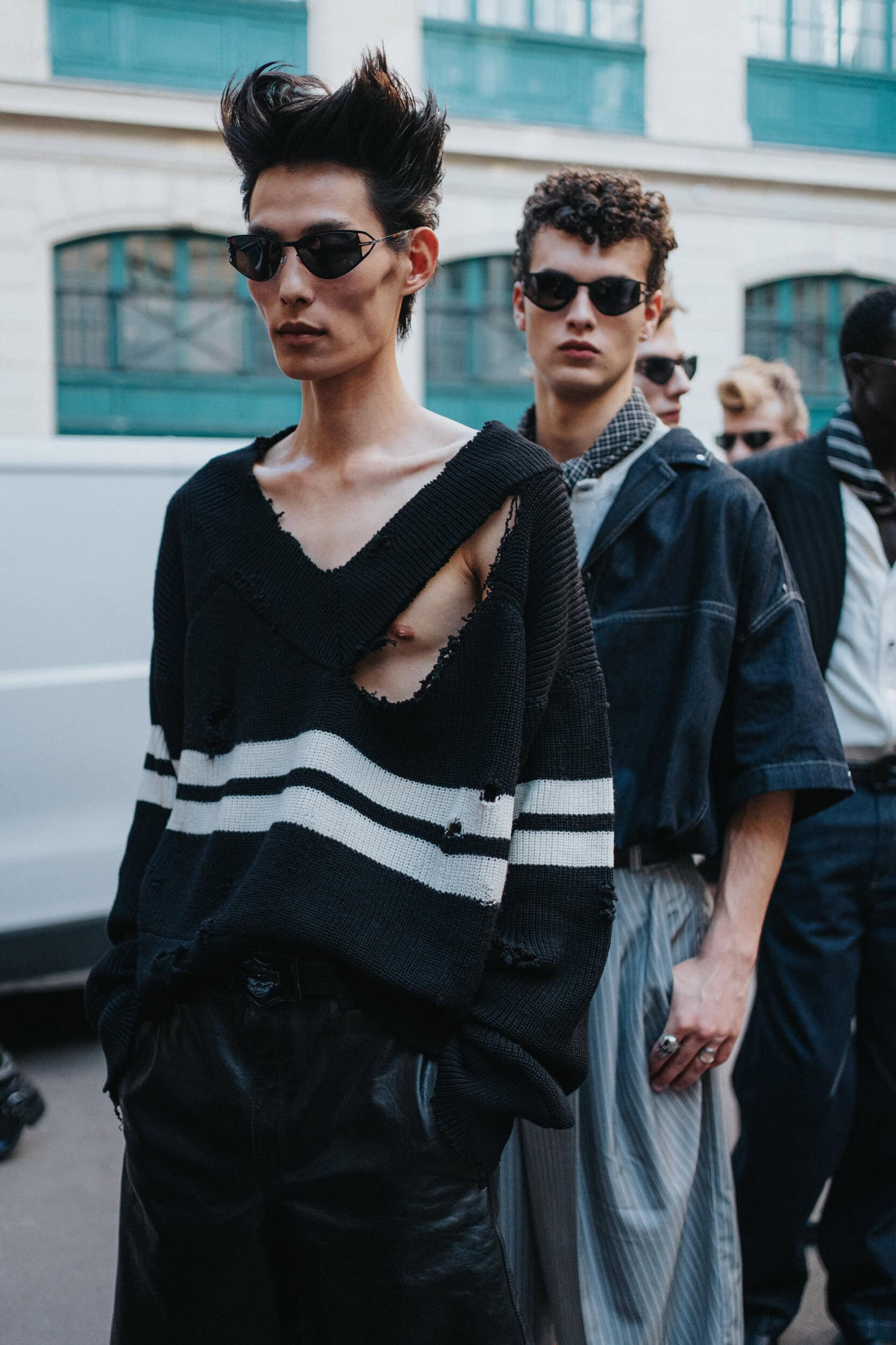 Lgn Louis Gabriel Nouchi Spring 2027 Men's Fashion Show Backstage