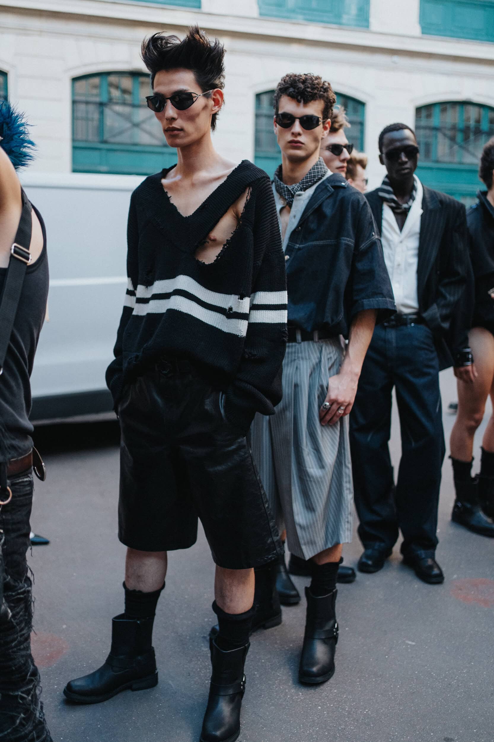 Lgn Louis Gabriel Nouchi Spring 2027 Men's Fashion Show Backstage
