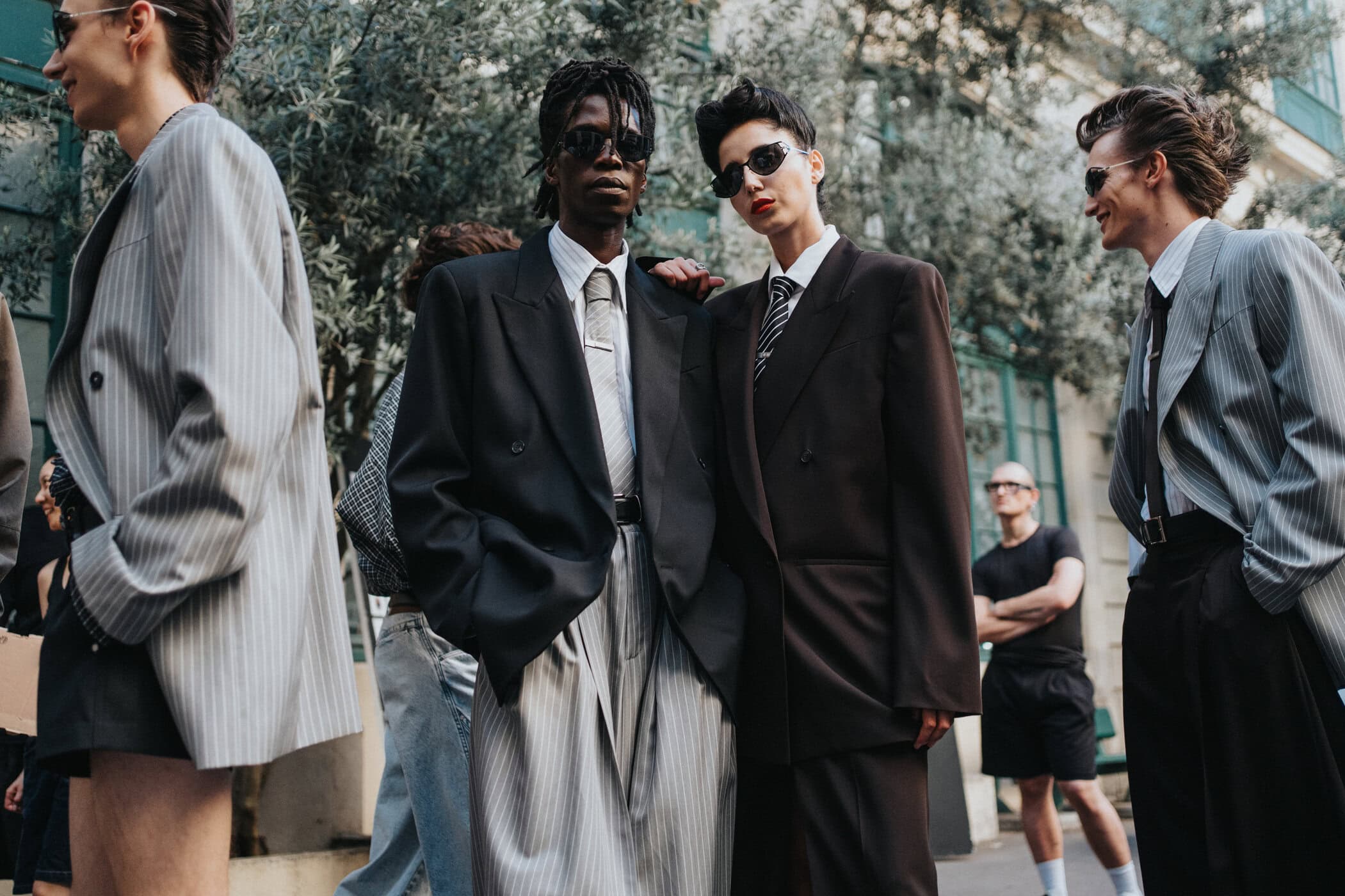 Lgn Louis Gabriel Nouchi Spring 2027 Men's Fashion Show Backstage