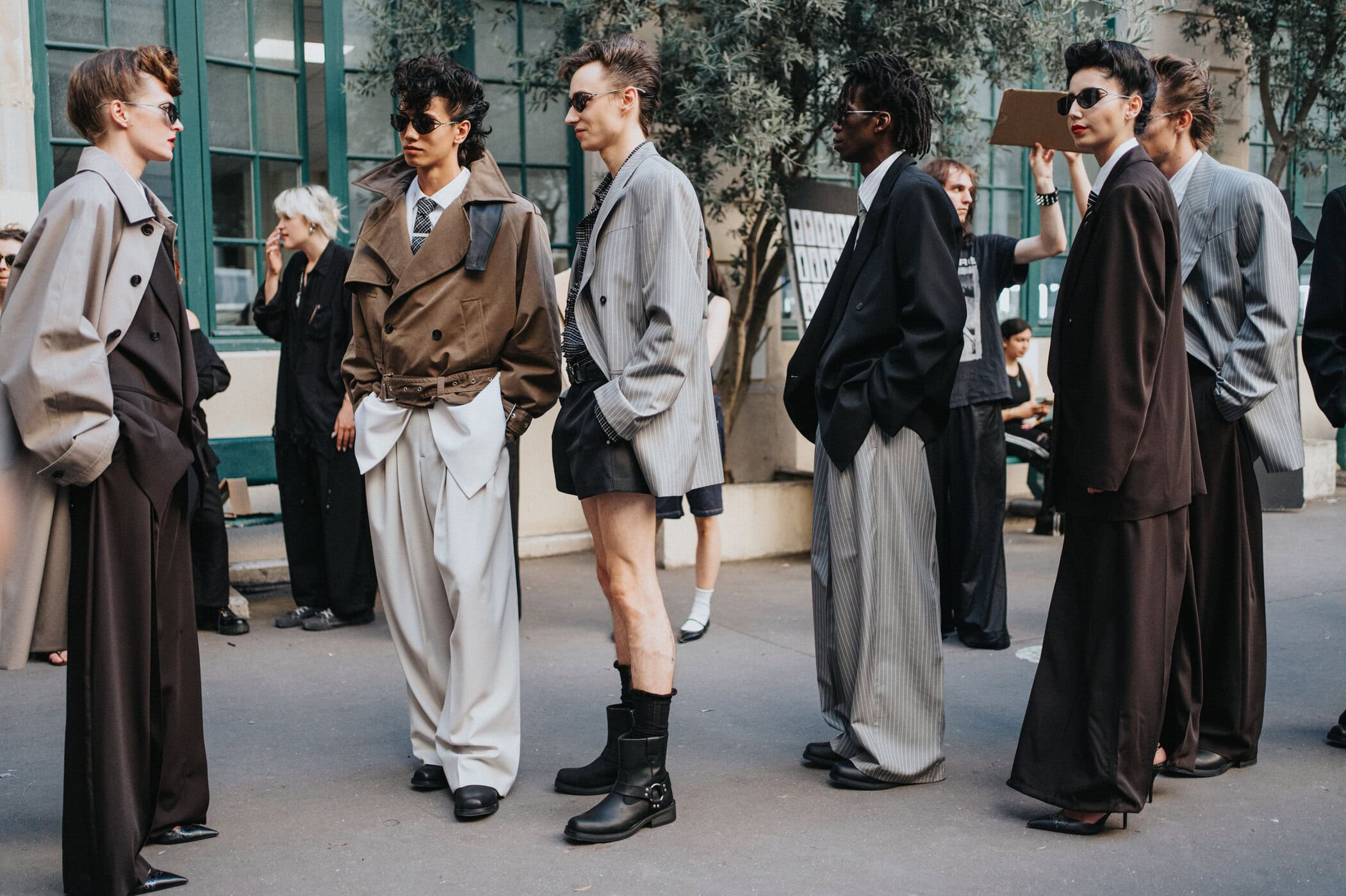 Lgn Louis Gabriel Nouchi Spring 2027 Men's Fashion Show Backstage