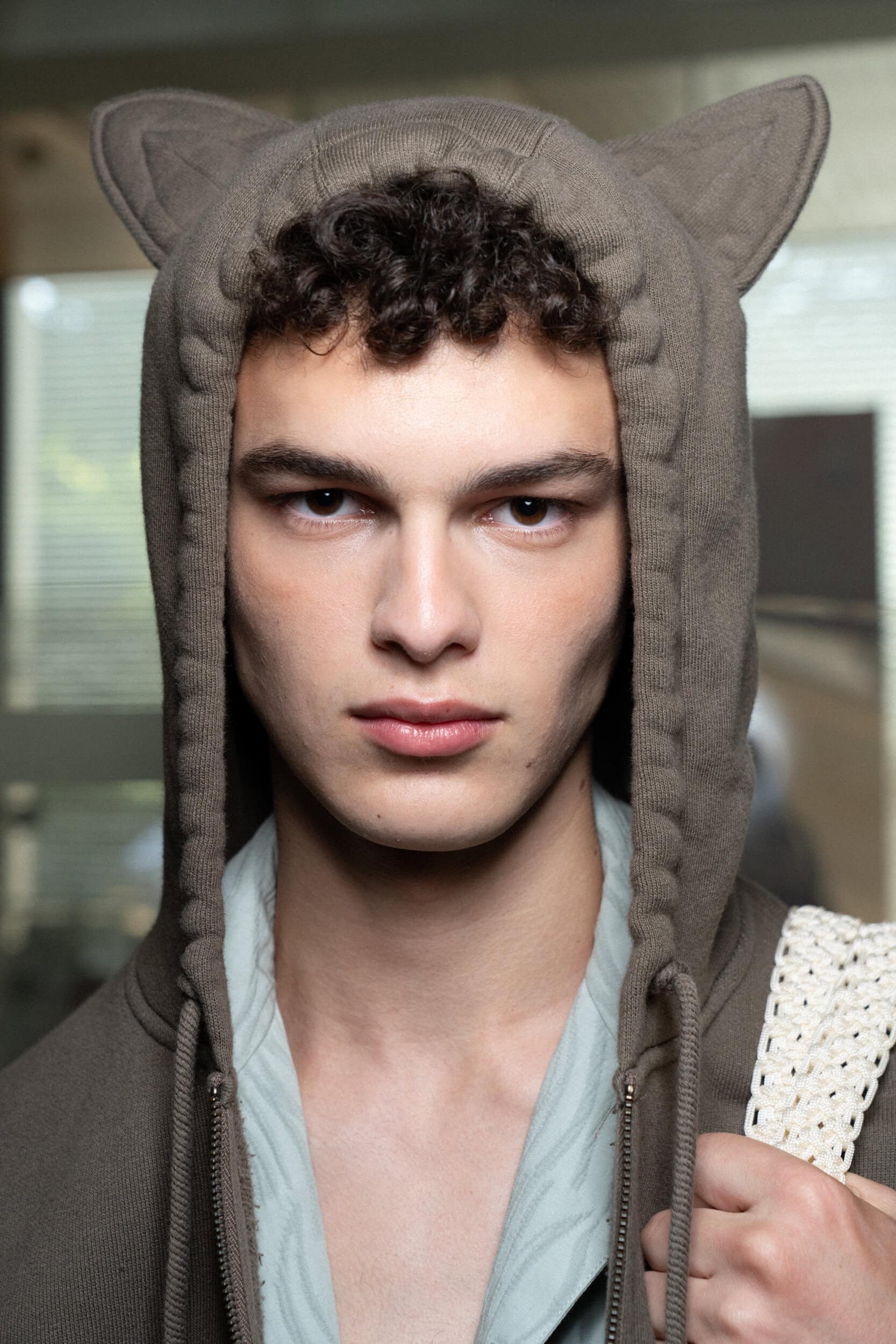 Maison Kitsune Spring 2027 Men's Fashion Show Backstage