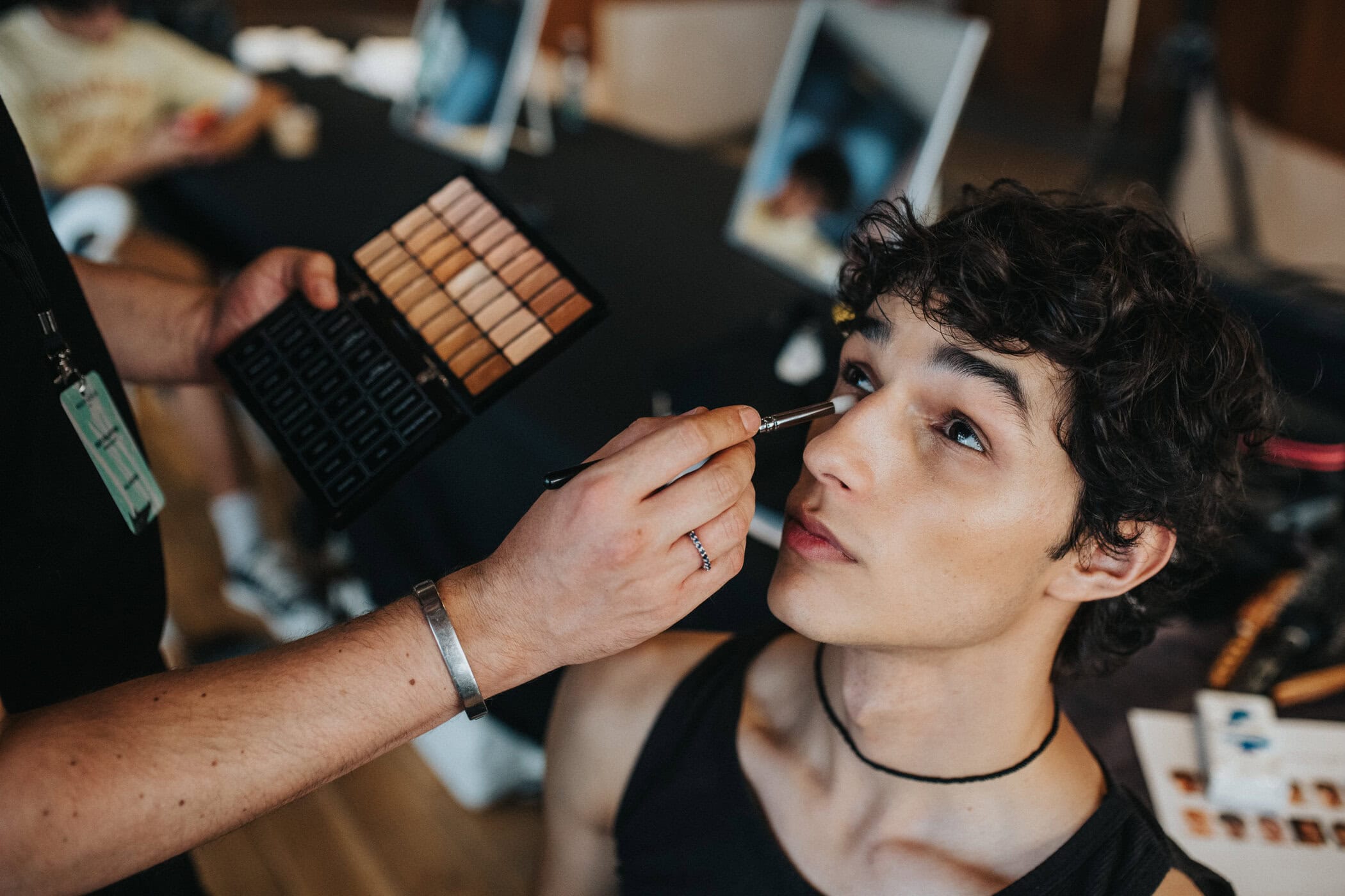 Maison Kitsune Spring 2027 Men's Fashion Show Backstage