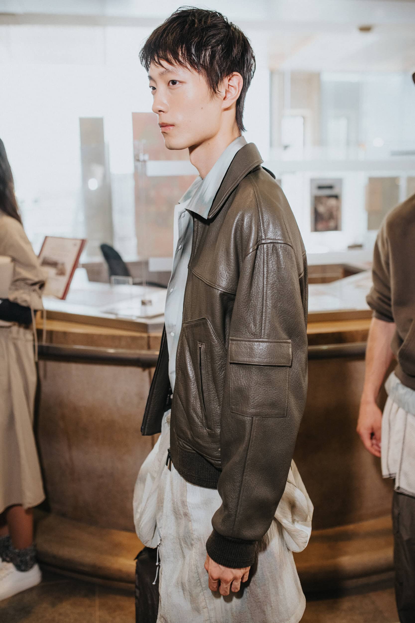Maison Kitsune Spring 2027 Men's Fashion Show Backstage