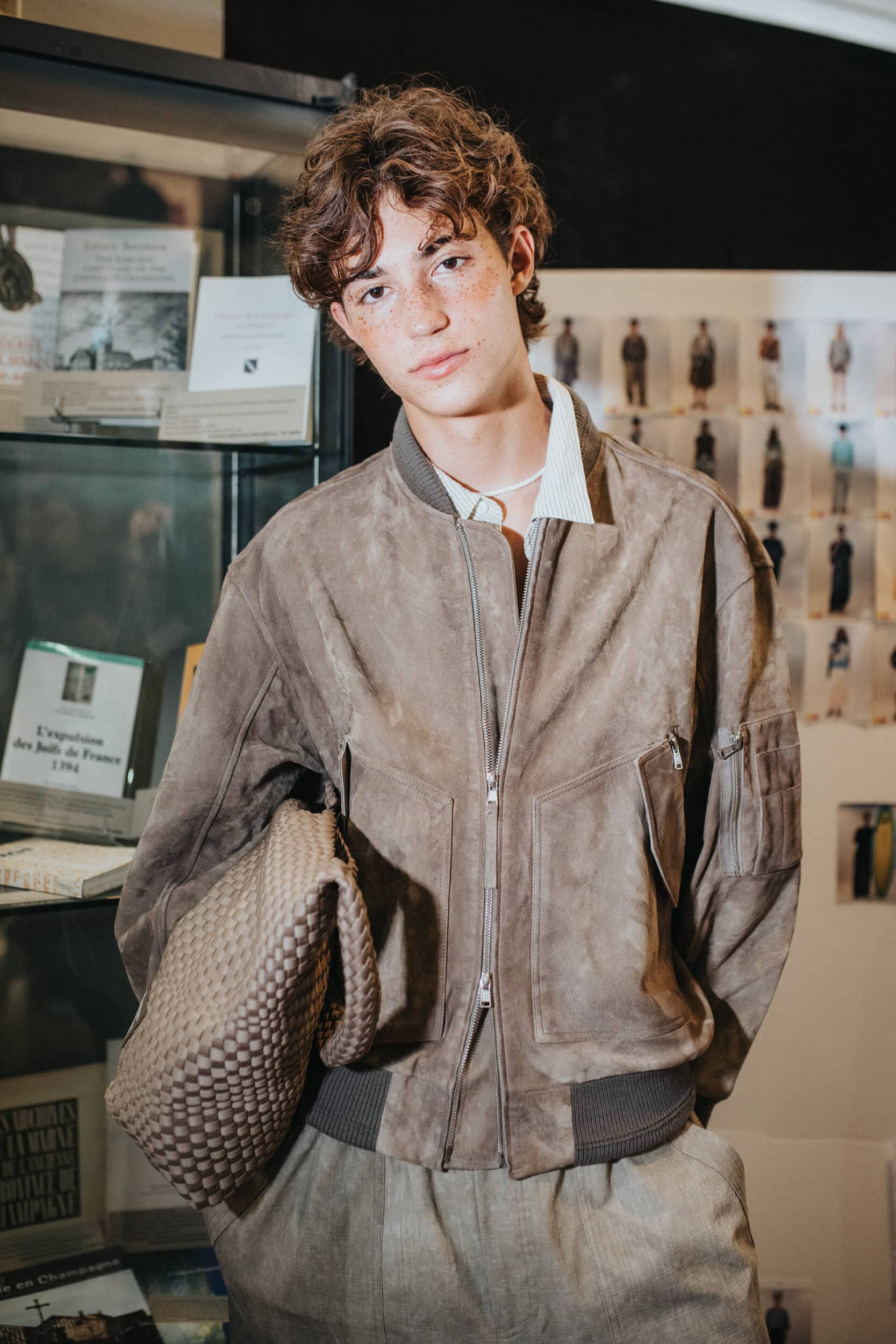 Maison Kitsune Spring 2027 Men's Fashion Show Backstage
