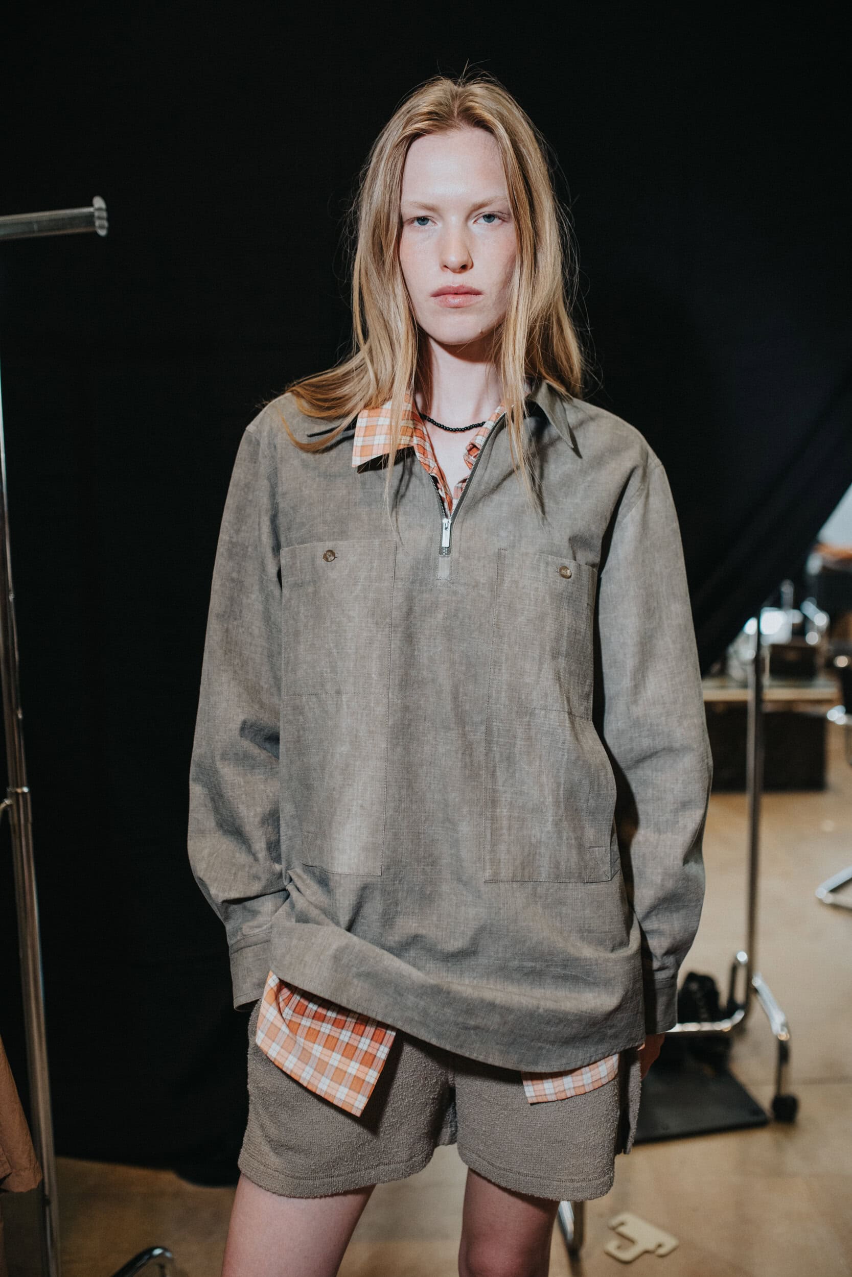 Maison Kitsune Spring 2027 Men's Fashion Show Backstage