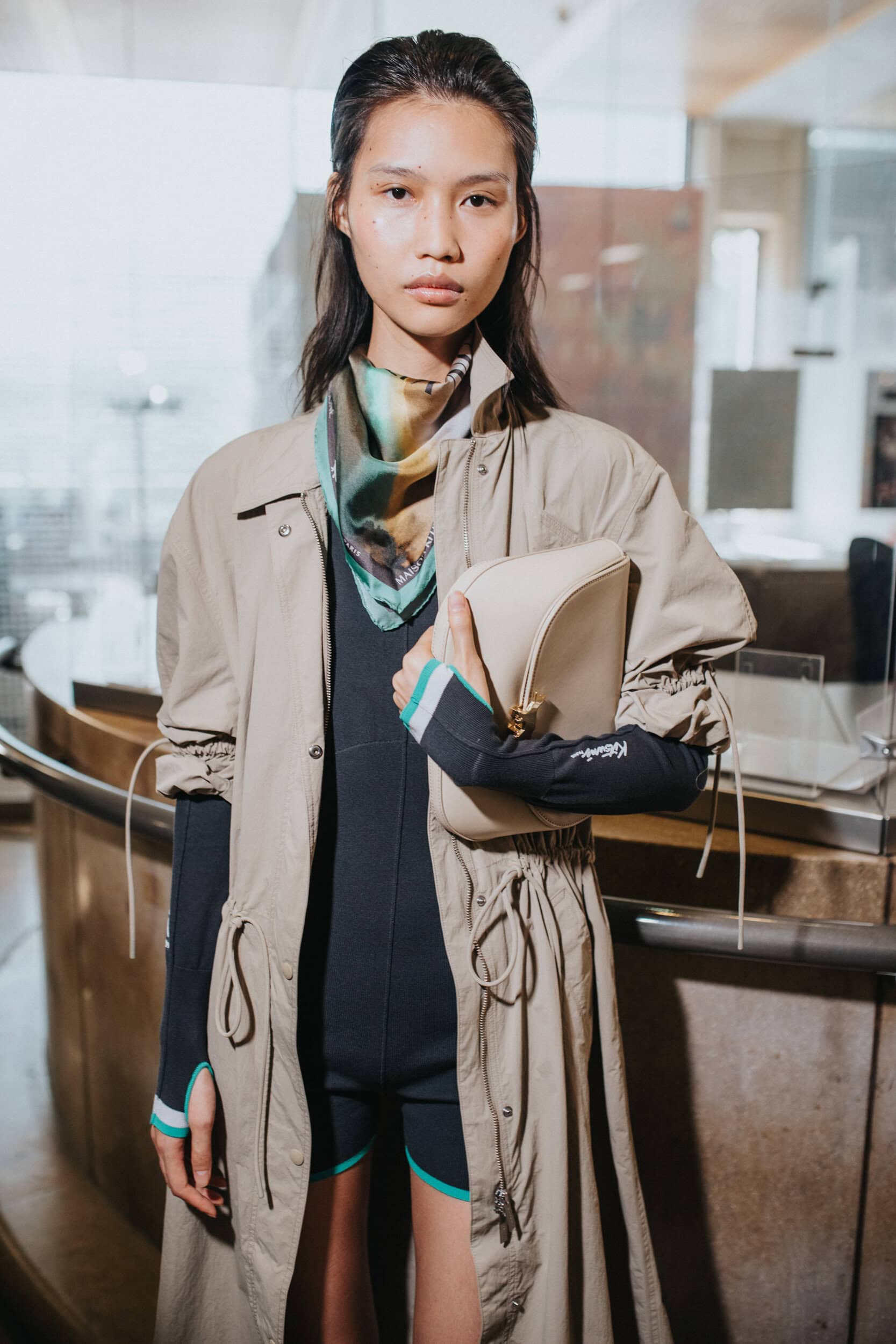 Maison Kitsune Spring 2027 Men's Fashion Show Backstage