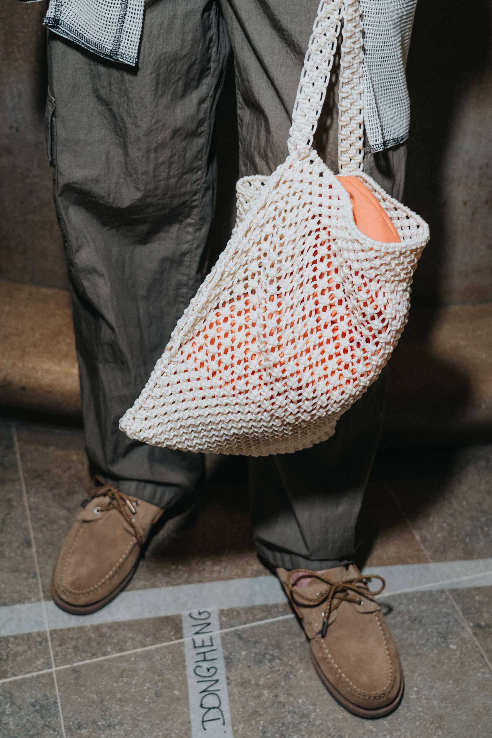 Maison Kitsune Spring 2027 Men's Fashion Show Backstage