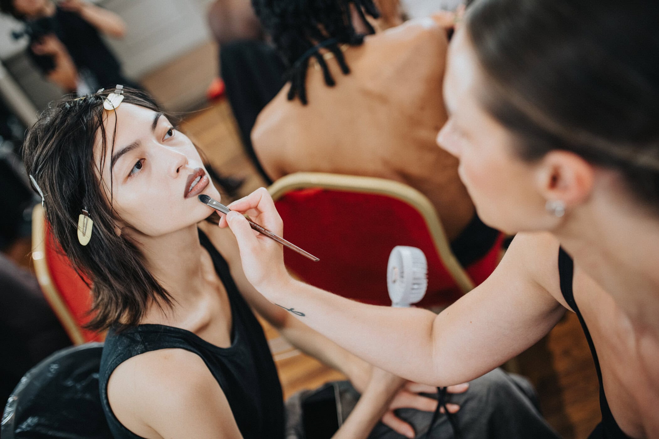 Maison Mihara Yashuiro Spring 2027 Men's Fashion Show Backstage