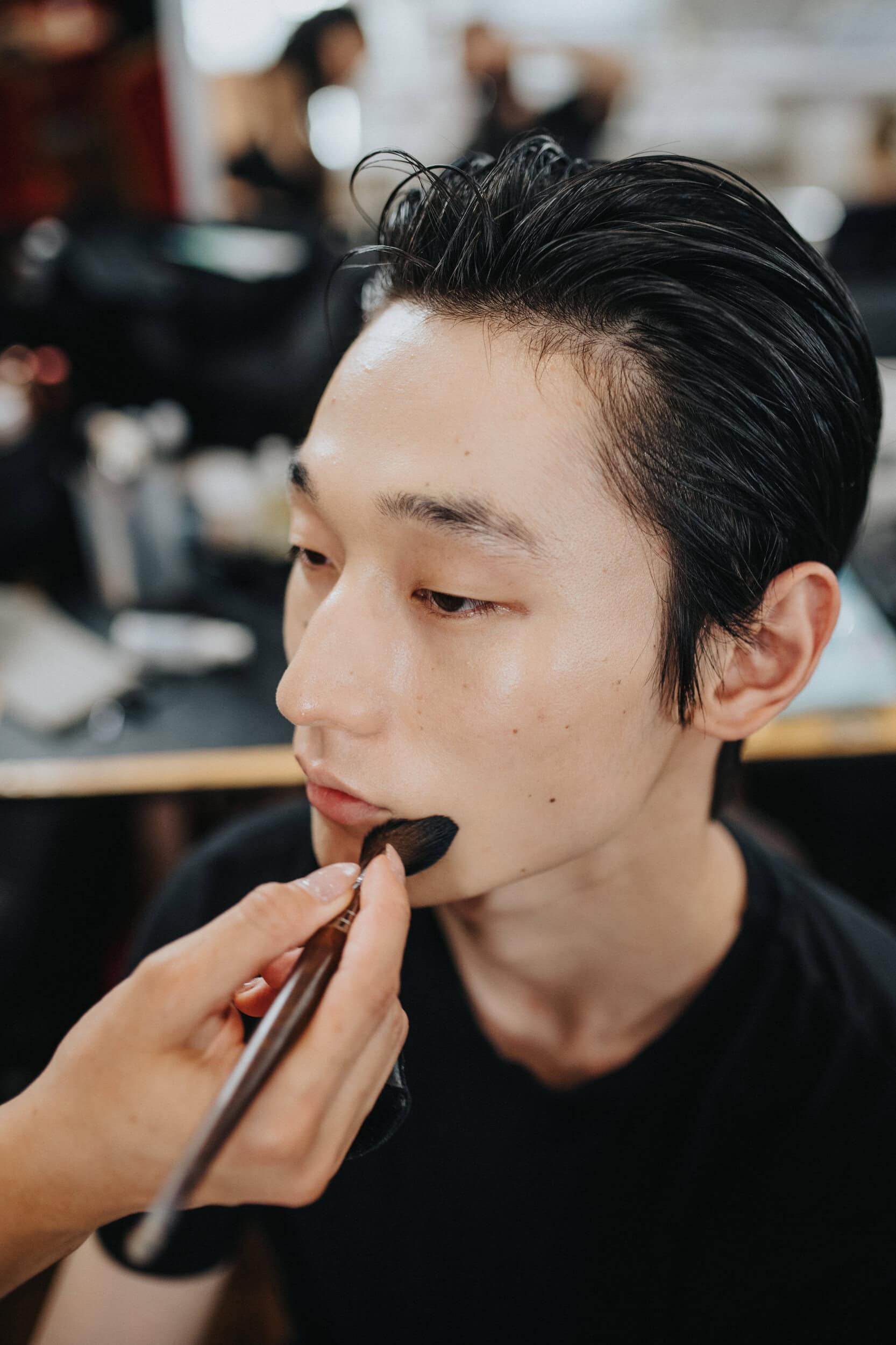 Maison Mihara Yashuiro Spring 2027 Men's Fashion Show Backstage