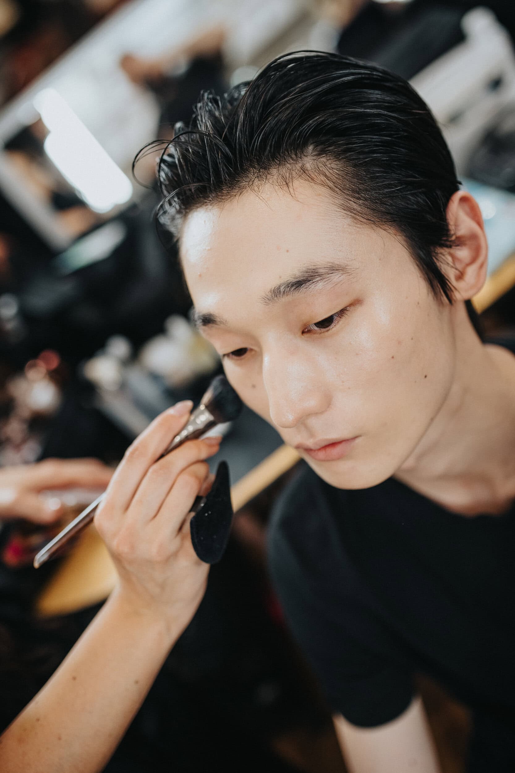 Maison Mihara Yashuiro Spring 2027 Men's Fashion Show Backstage