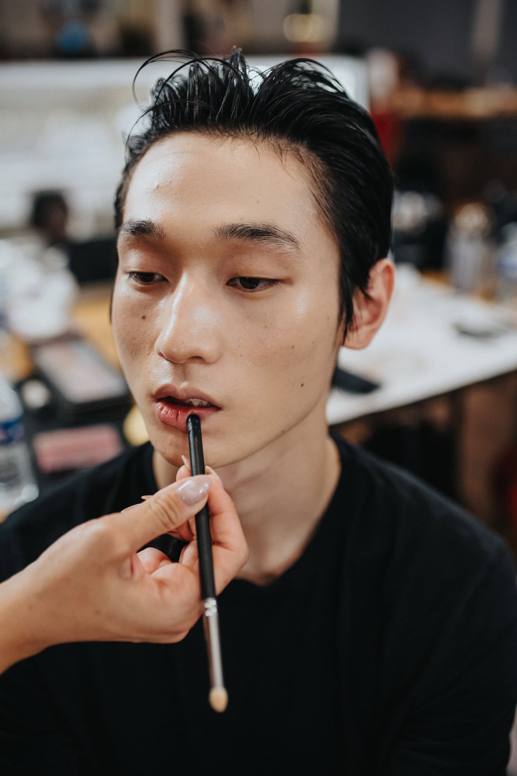 Maison Mihara Yashuiro Spring 2027 Men's Fashion Show Backstage