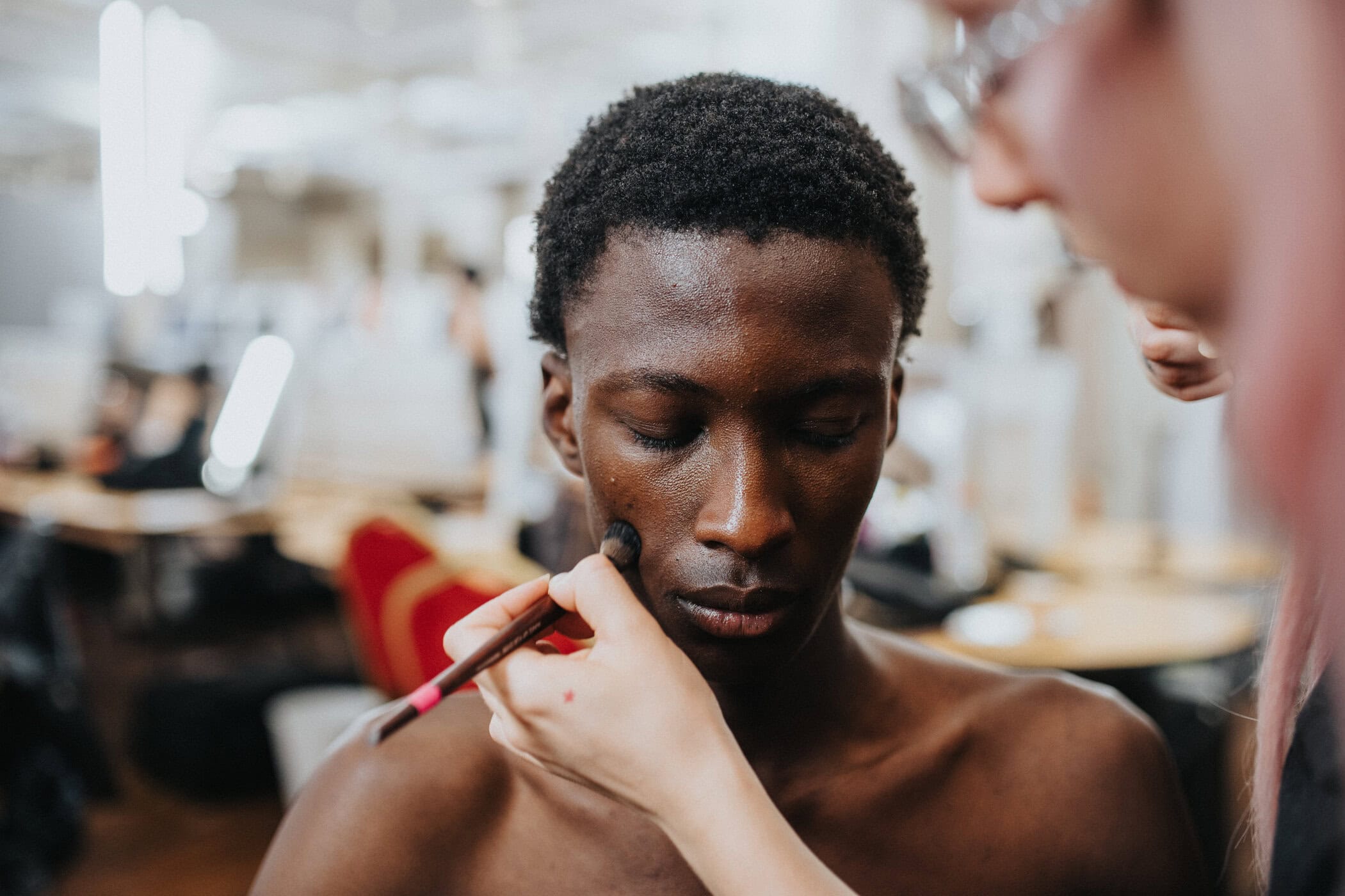 Maison Mihara Yashuiro Spring 2027 Men's Fashion Show Backstage